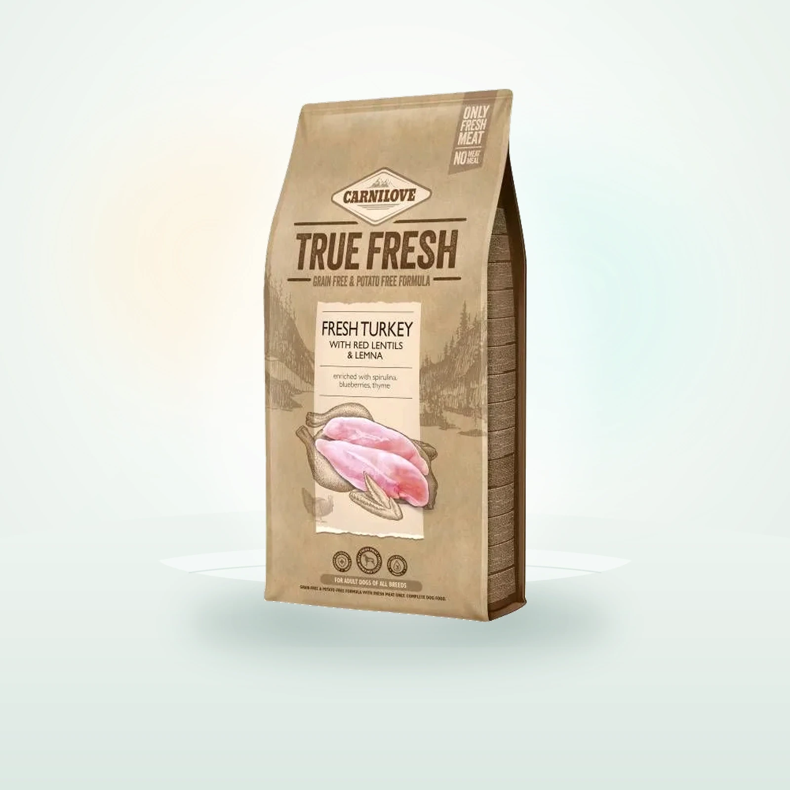 CARNILOVE True Fresh Turkey karma z indykiem dla psa