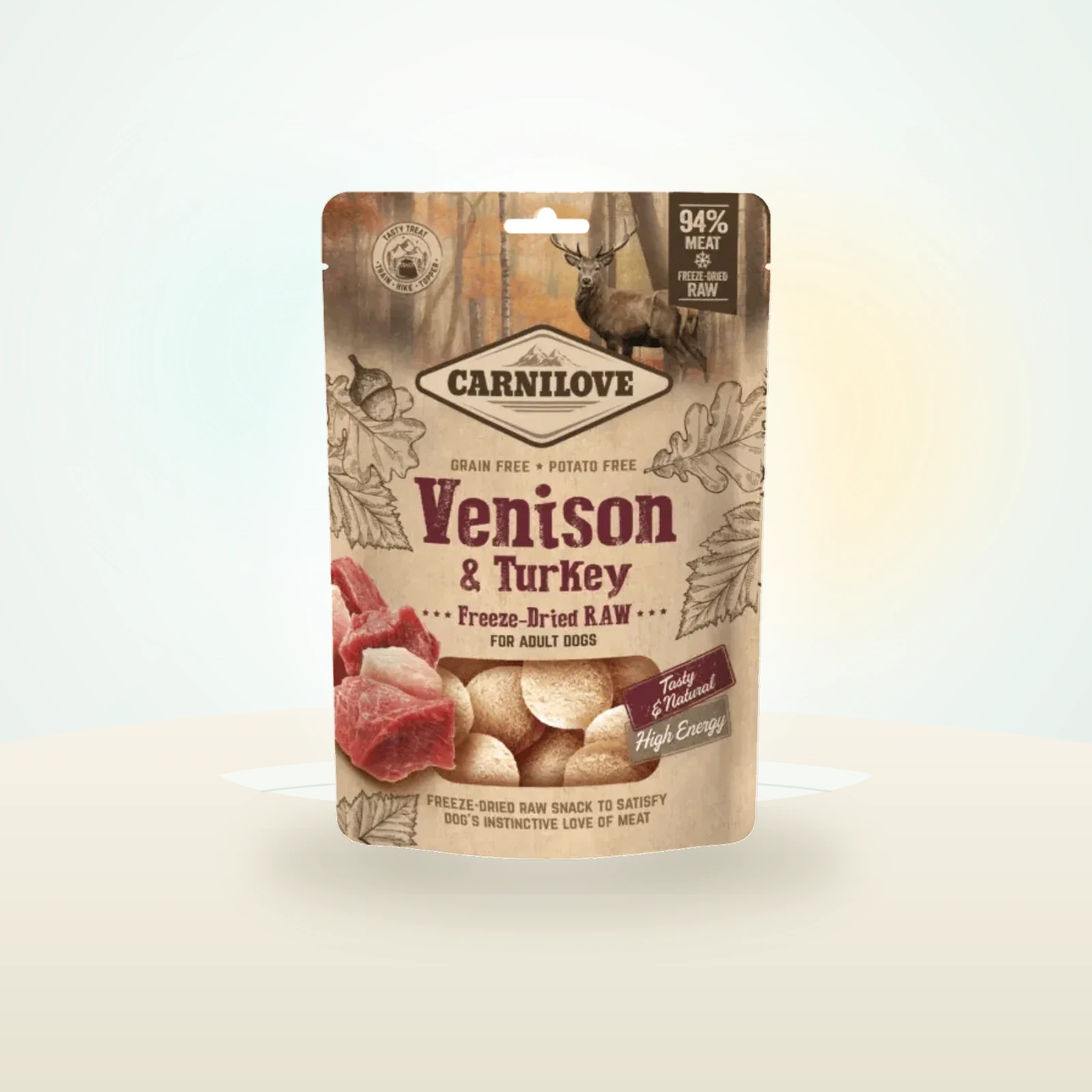 Carnilove Venison & Turkey Freeze-Dried Raw Dog Treats