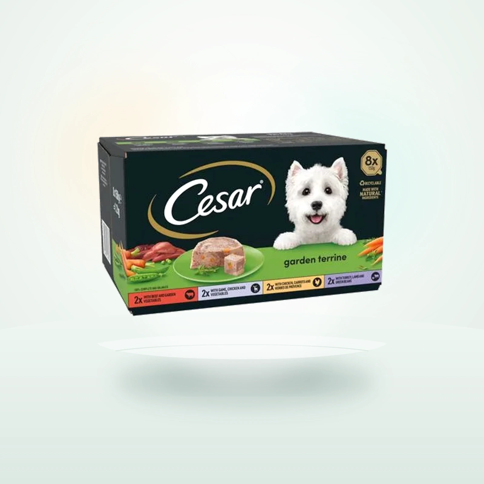 Cesar Garden Terrine Trays in Loaf
