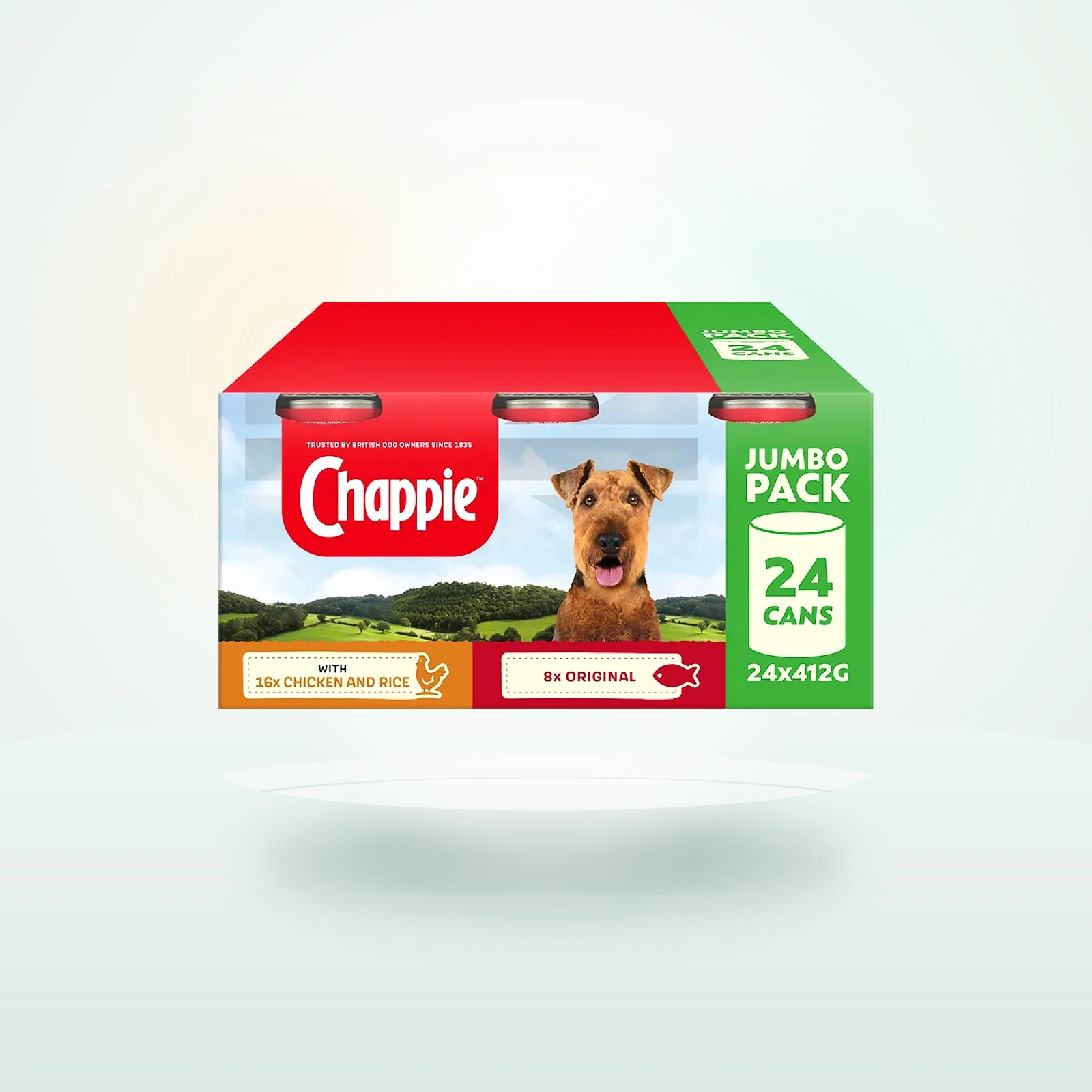 Chappie Wet Adult Dog Food Favourites In Loaf