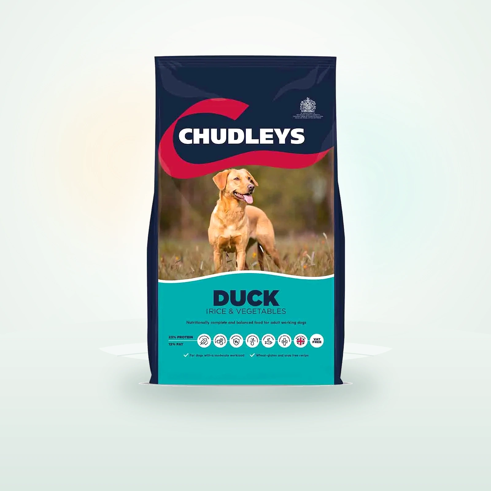 Chudleys Working Dog Dry Dog Food - Duck with Rice & Vegetables
