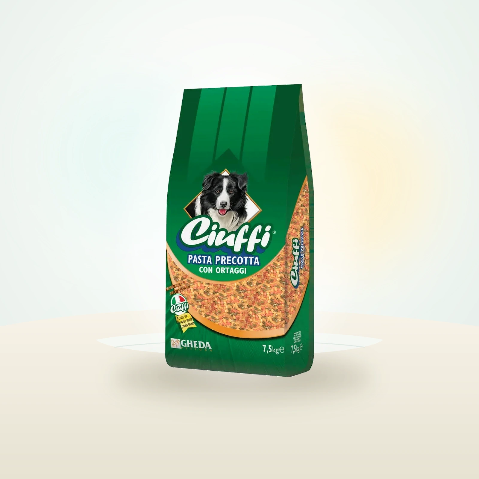 Ciuffi Dog Pasta Precotta con Ortaggi