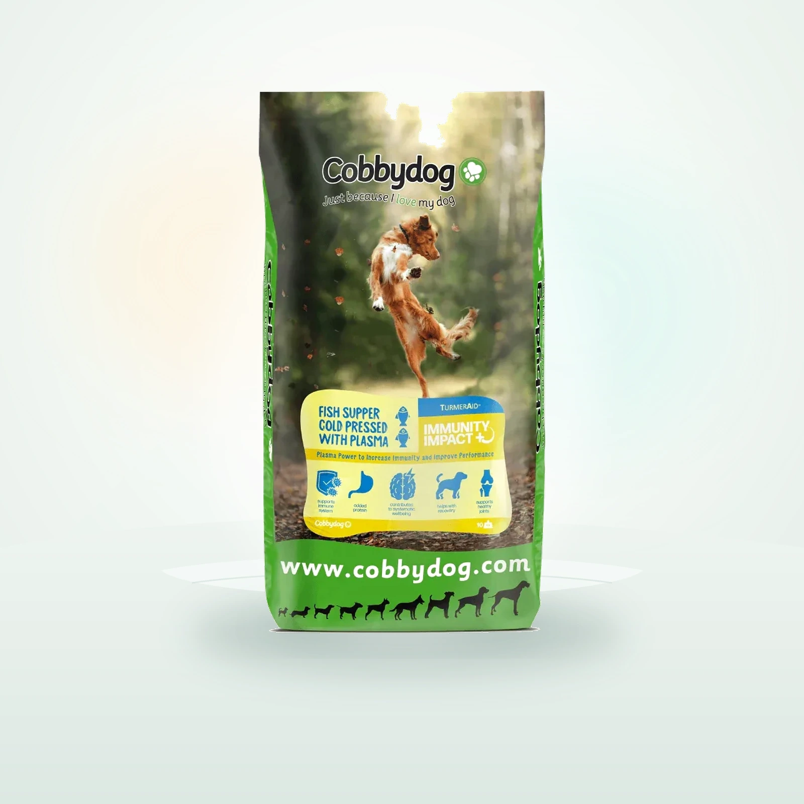 Cobbydog Immunity Impact Fish Supper Cold Pressed Dog Food