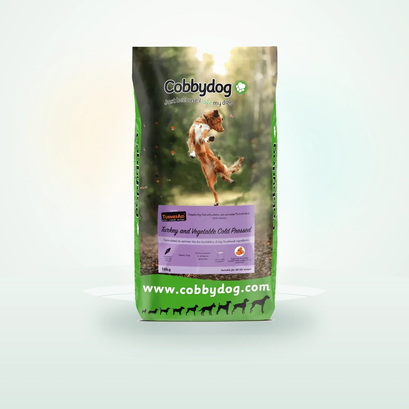 Cobbydog Turkey and Veg Cold Pressed Dog Food