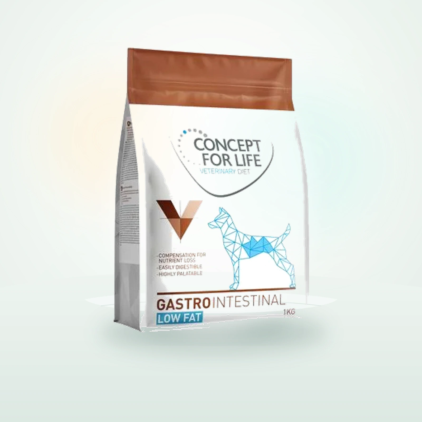 Concept for Life Veterinary Diet Gastrointestinal Low Fat Hundefutter