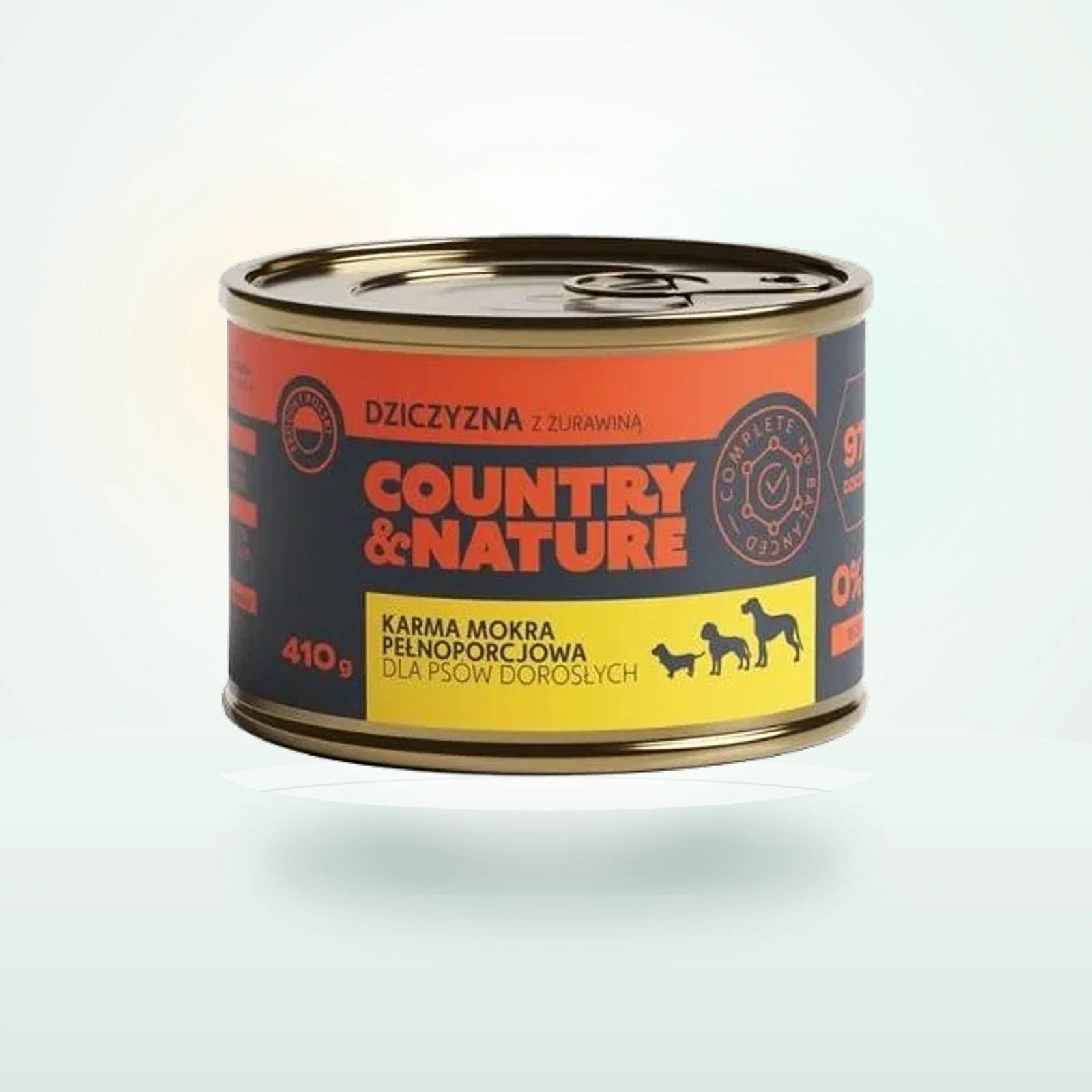 COUNTRY&NATURE Bezzbożowa mokra karma Kaczka z burakiem i jabłkiem