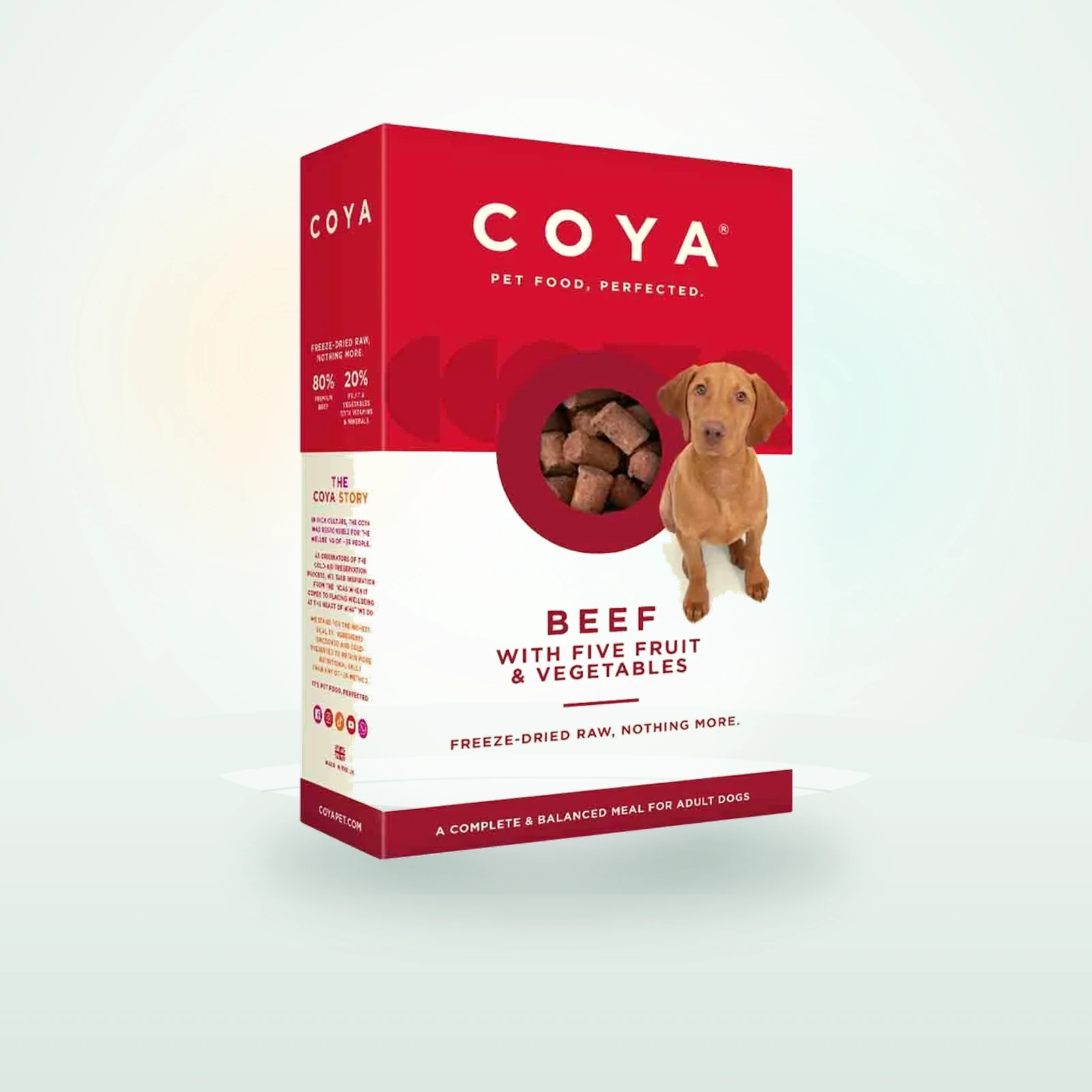 Coya Freeze-dried Raw Beef Adult Dry Dog Food