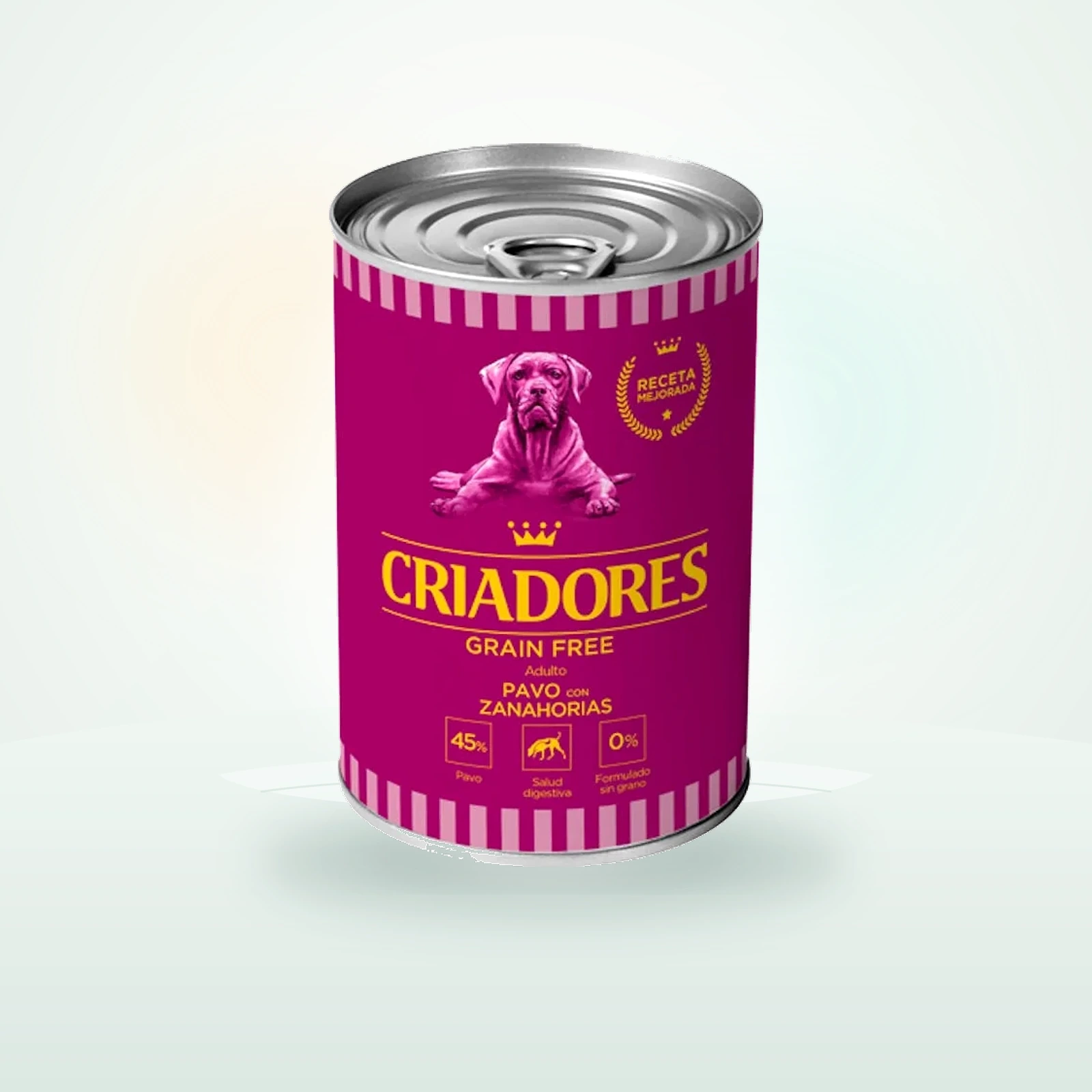 Criadores Adulto Grain Free Pavo y Zanahorias lata