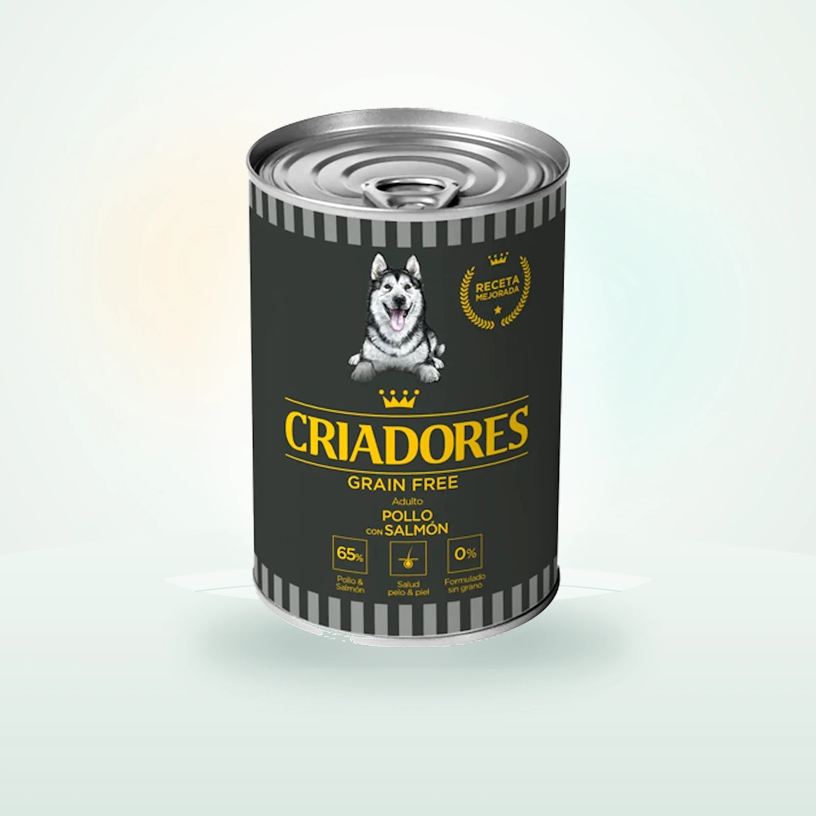 Criadores Adulto Grain Free Pollo y Salmón lata