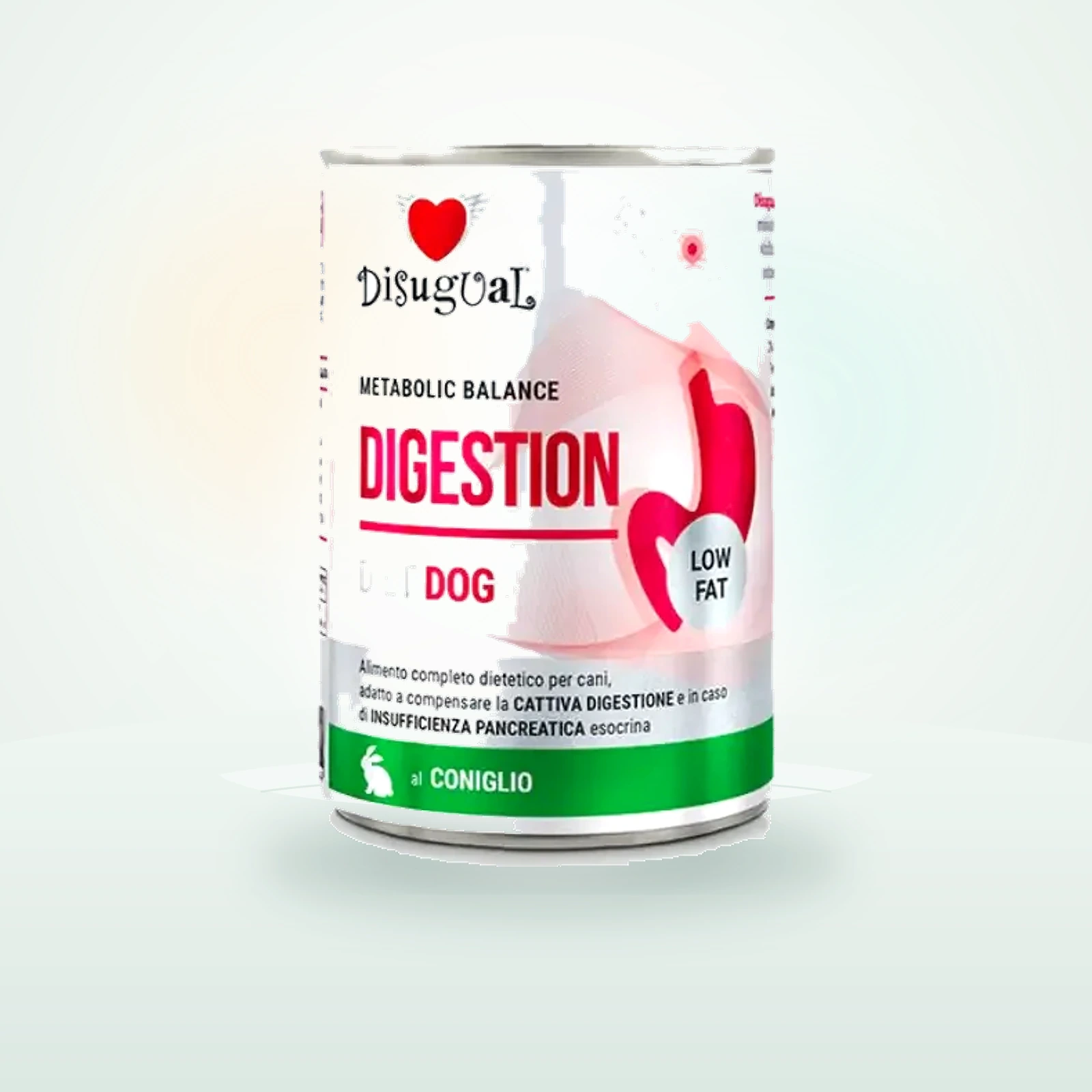 Disugual Diet Dog Metabolic Balance Patè Digestion Low Fat