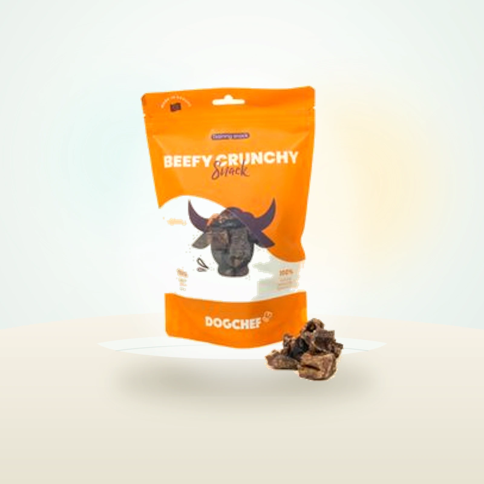 Dog Chef Beefy Crunchy Friandises pour Chien au Bœuf 100% Naturelles