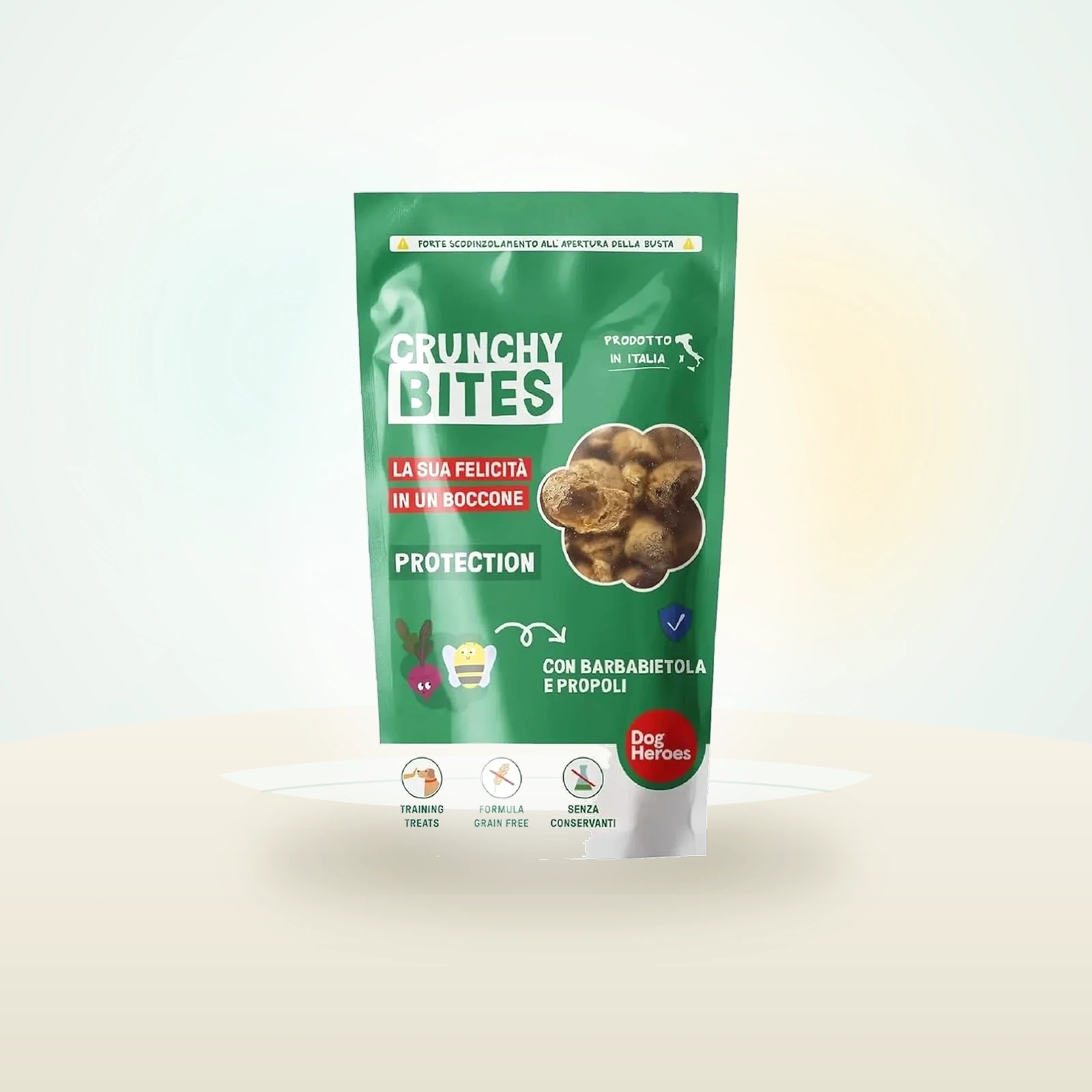 Dog Heroes Snack Cane Crunchy Bites Protection