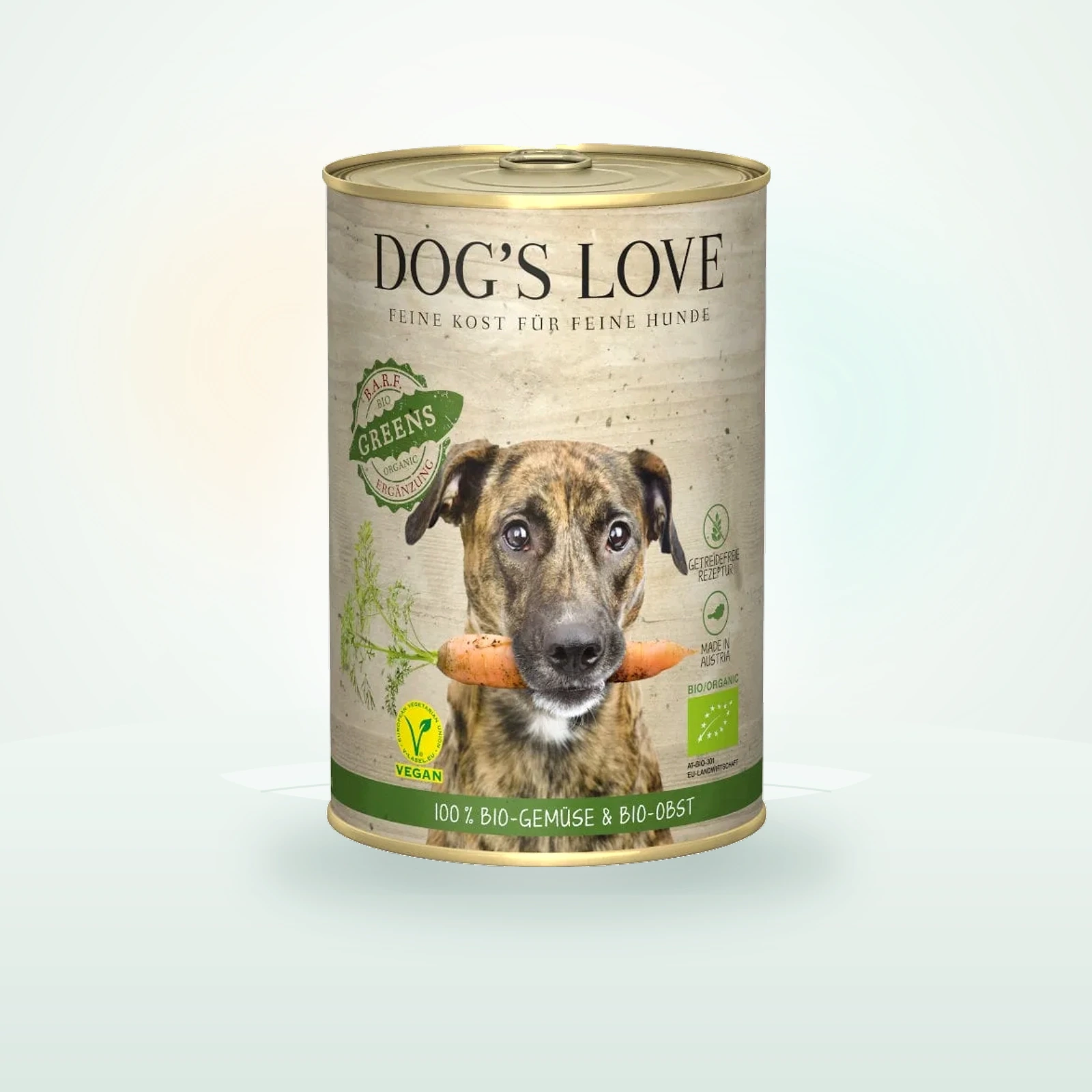 Dog's Love Adulto Bio Greens Vegan lata