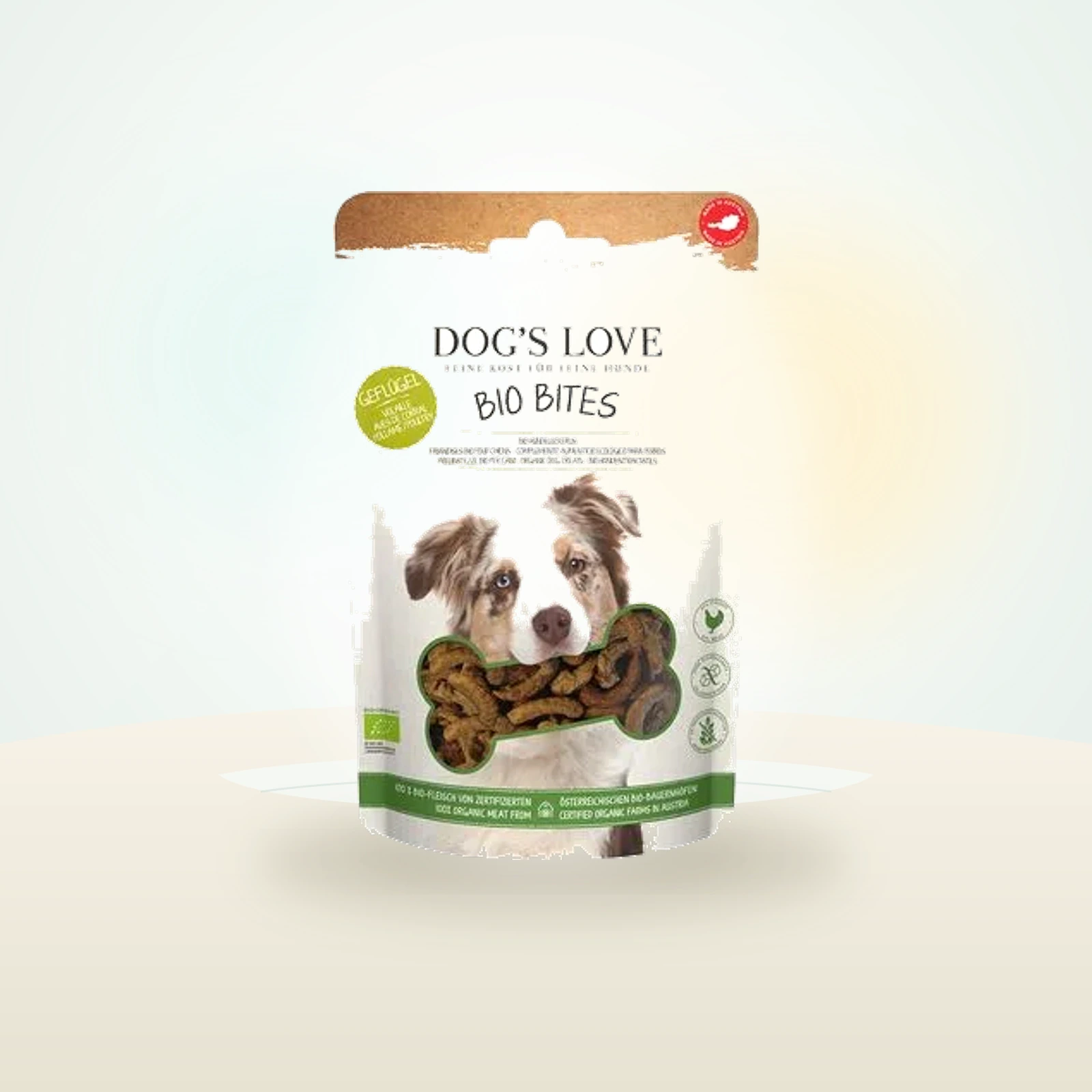 Dog's Love Bio Bites with Organic Poultry