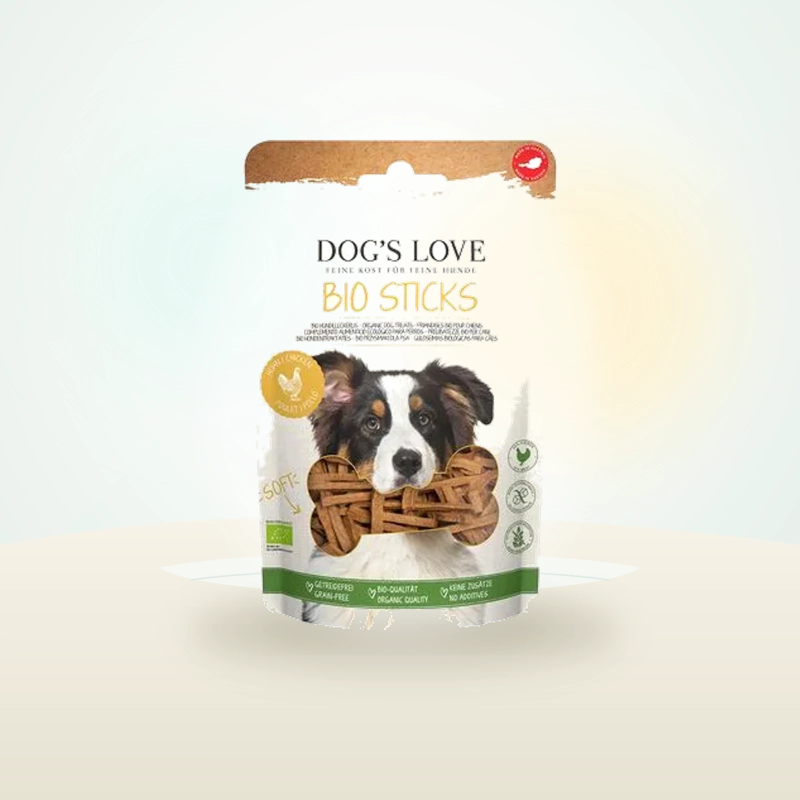 Dog's Love Bio Sticks mit Bio-Huhn