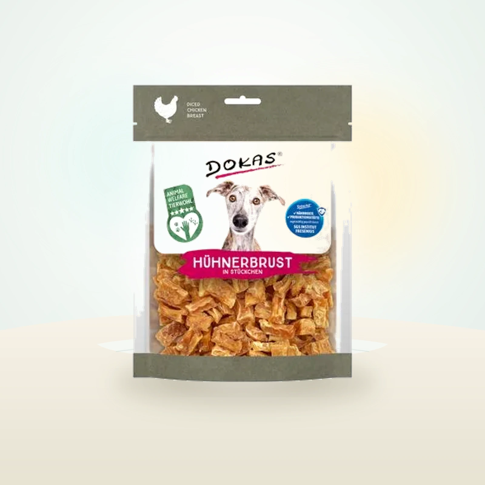 Dokas Bocaditos de pechuga de pollo para perros