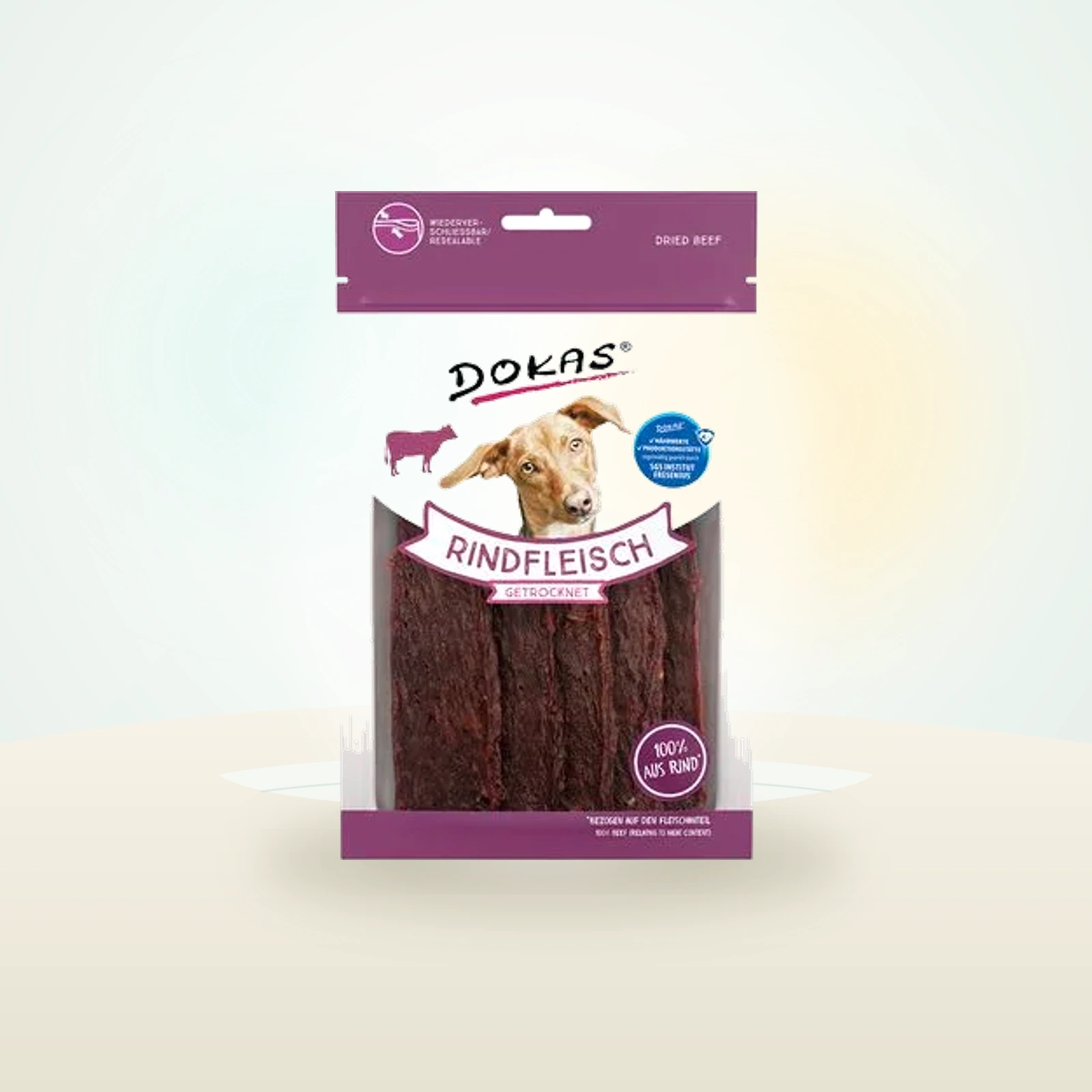 Dokas Carne di manzo essiccata Snack per cane