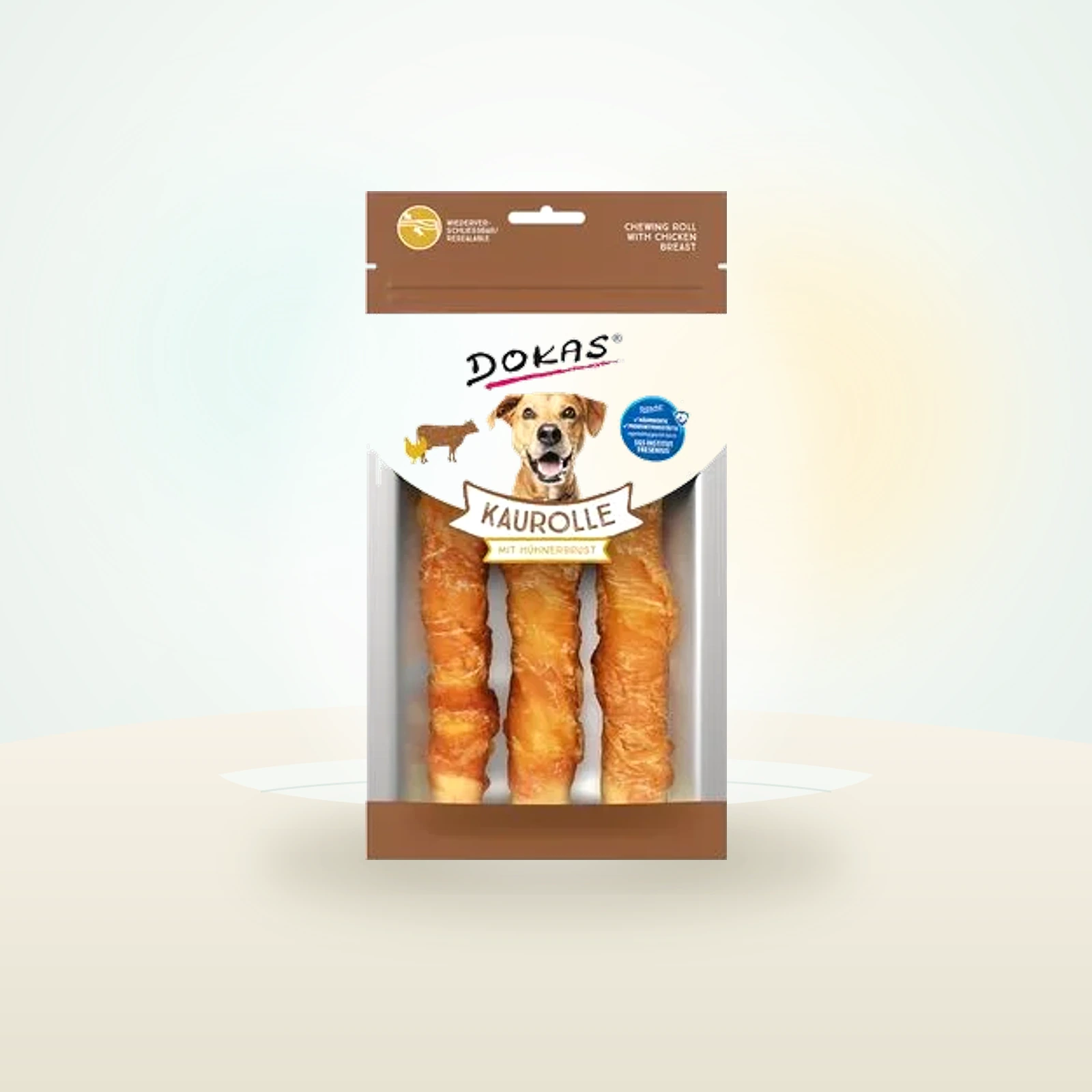 Dokas rollito con pechuga de pollo