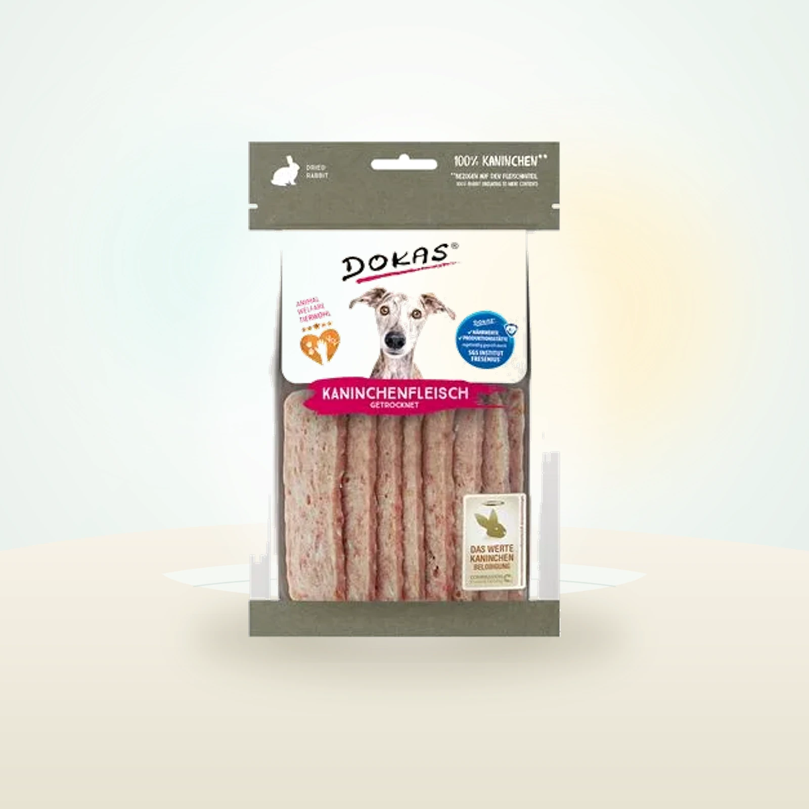 Dokas Snack de carne com coelho