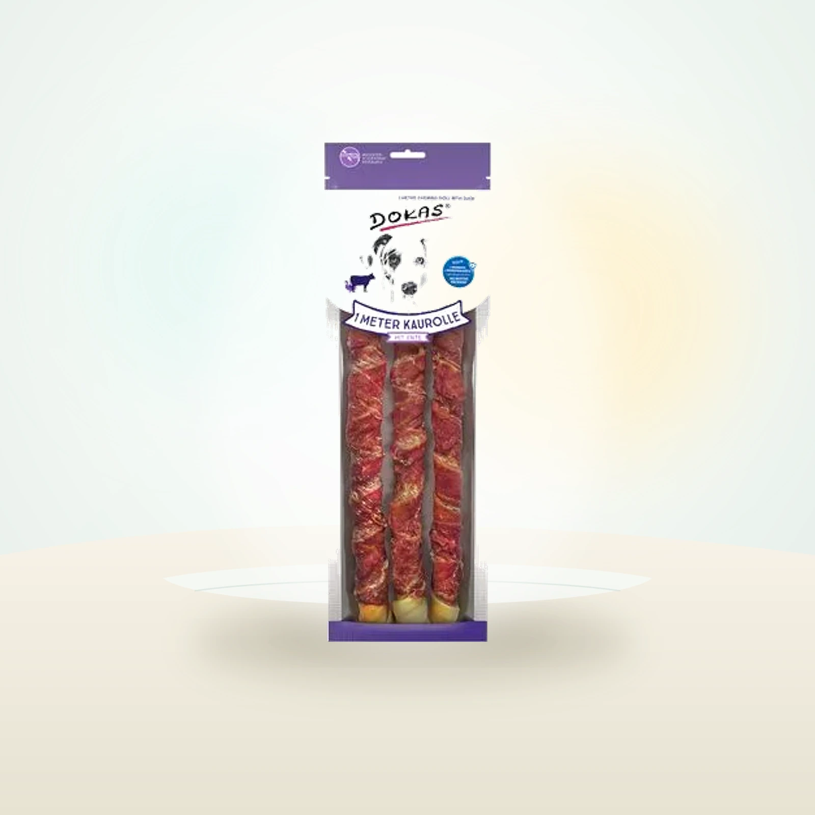 Dokas snack rollito de 1 metro sabor pato