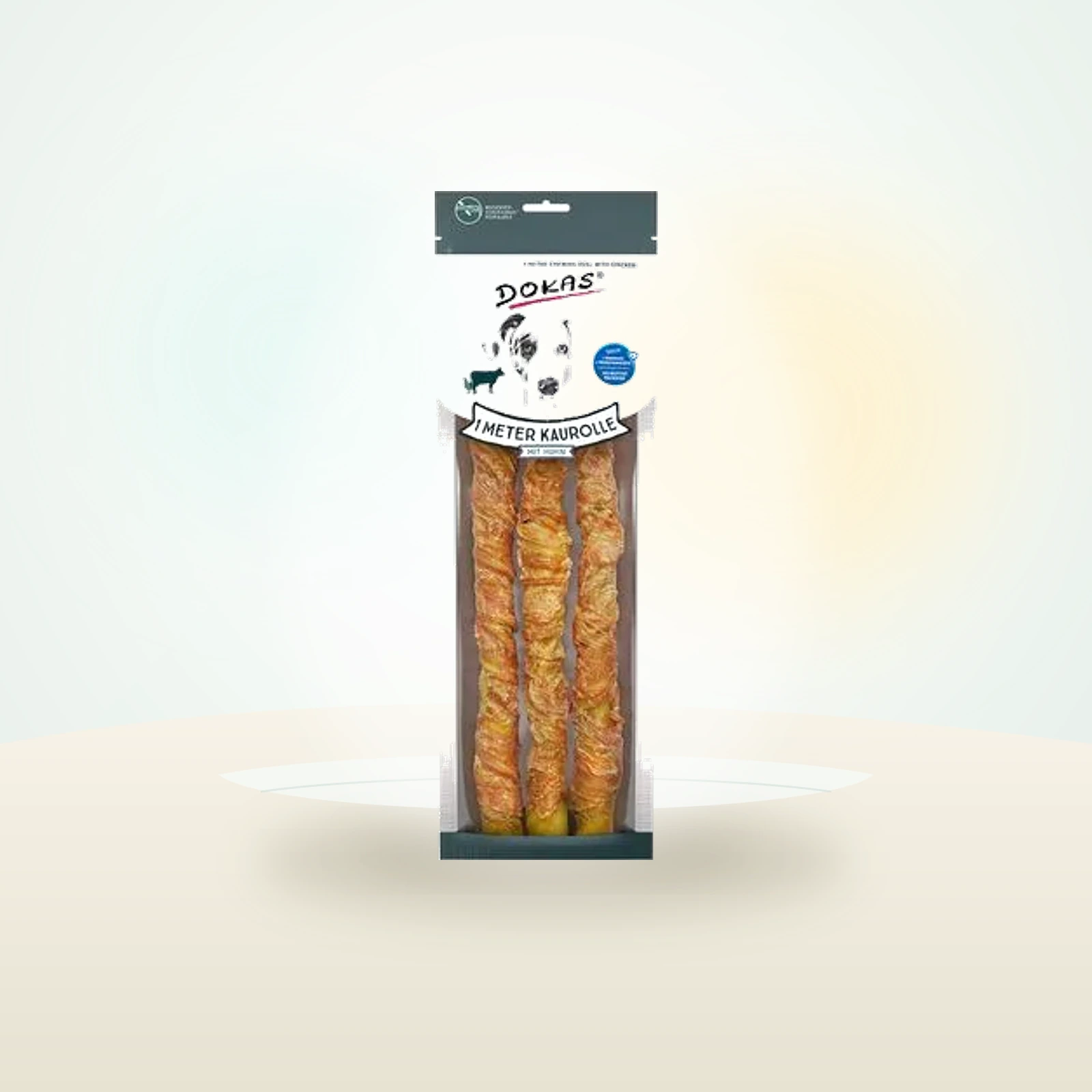 Dokas snack rollito de 1 metro sabor pollo