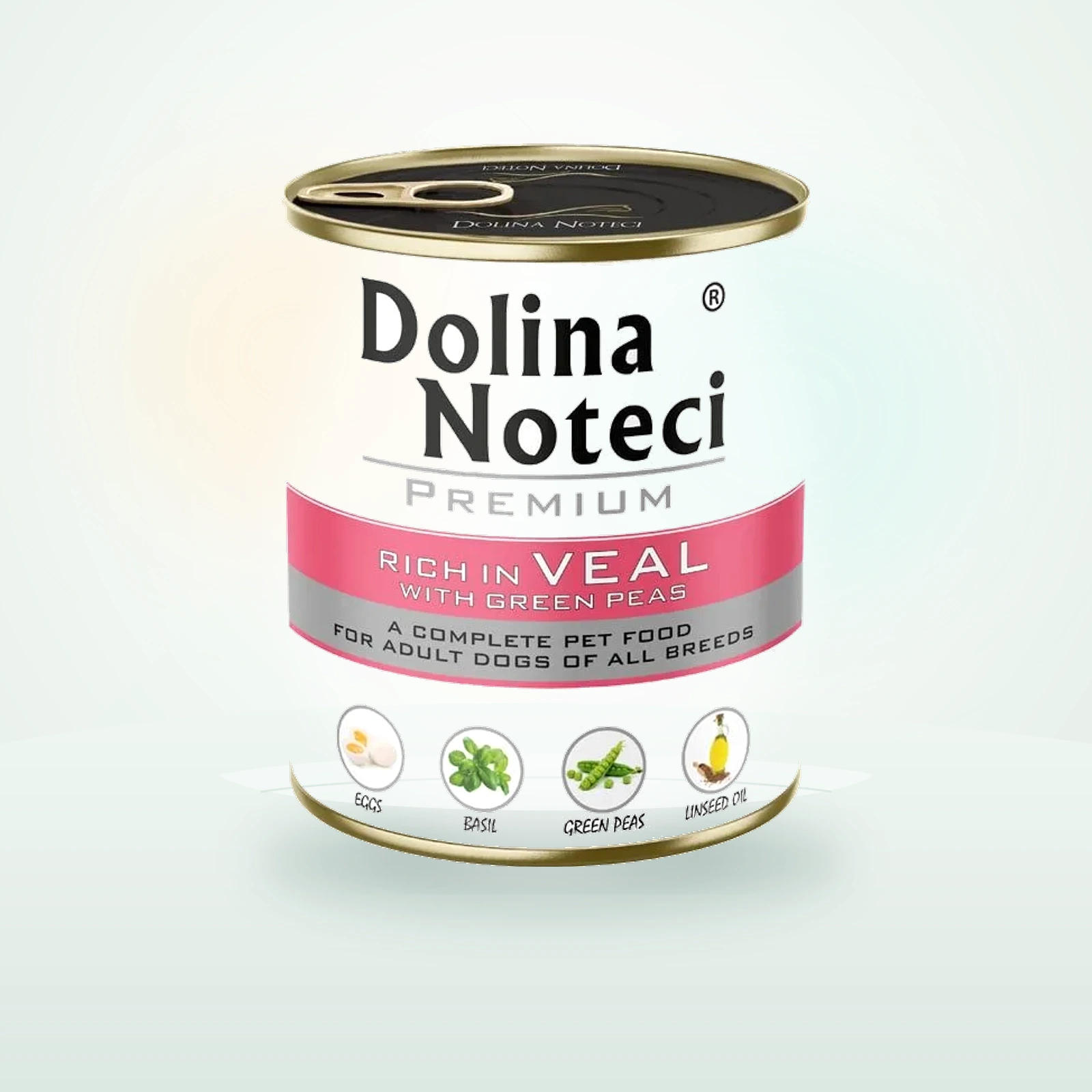Dolina Noteci Premium Bogata w cielęcinę z zielonym groszkiem
