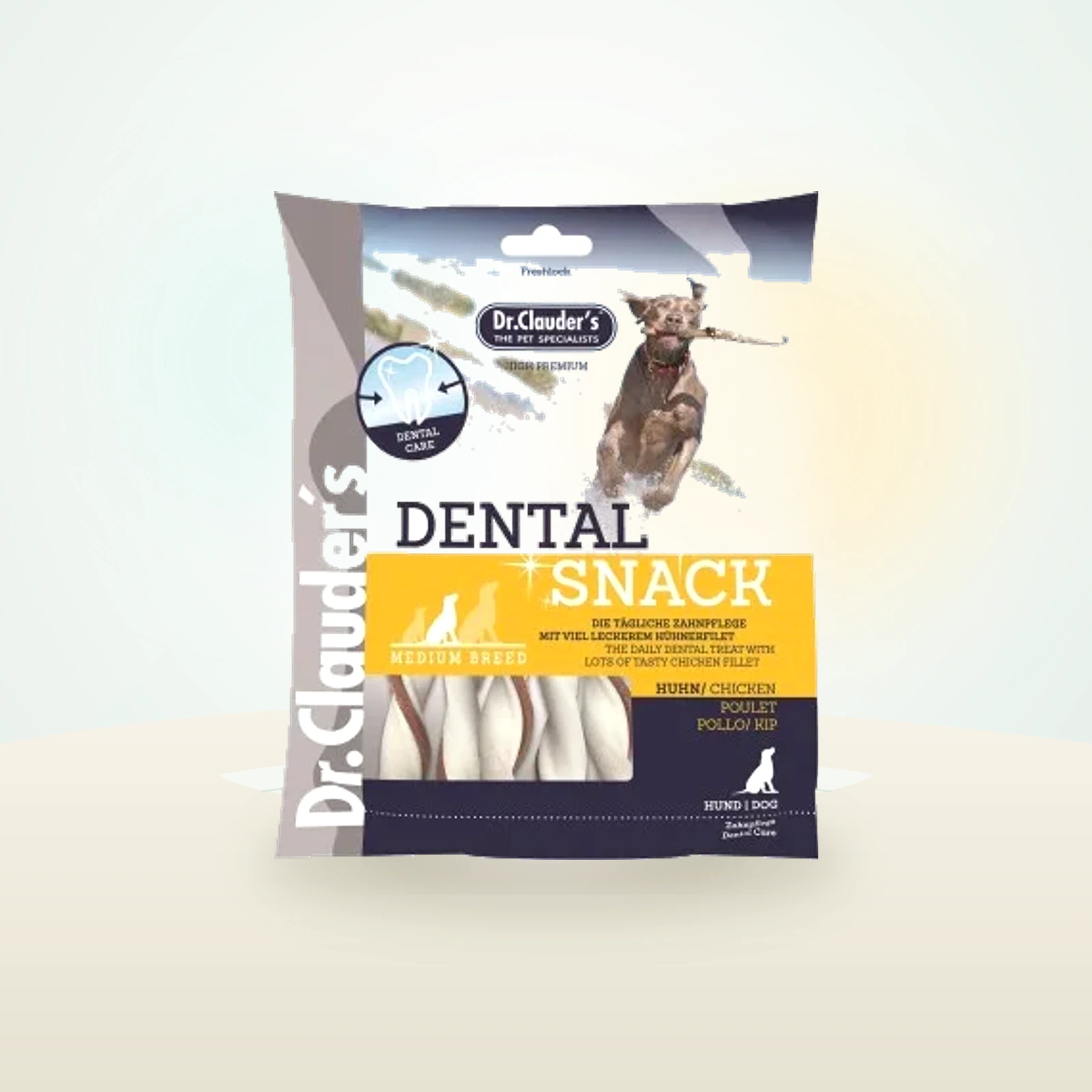 Dr. Clauder's Dental Snack Huhn - Medium Breed