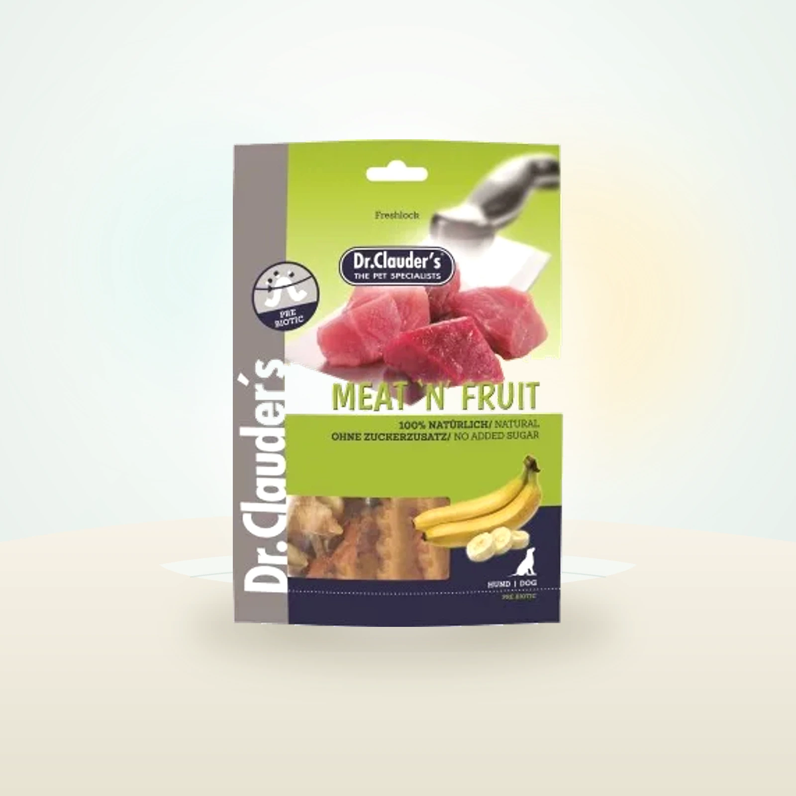 Dr. Clauder's Meat`n Fruit Banane & Hühnchen Snack