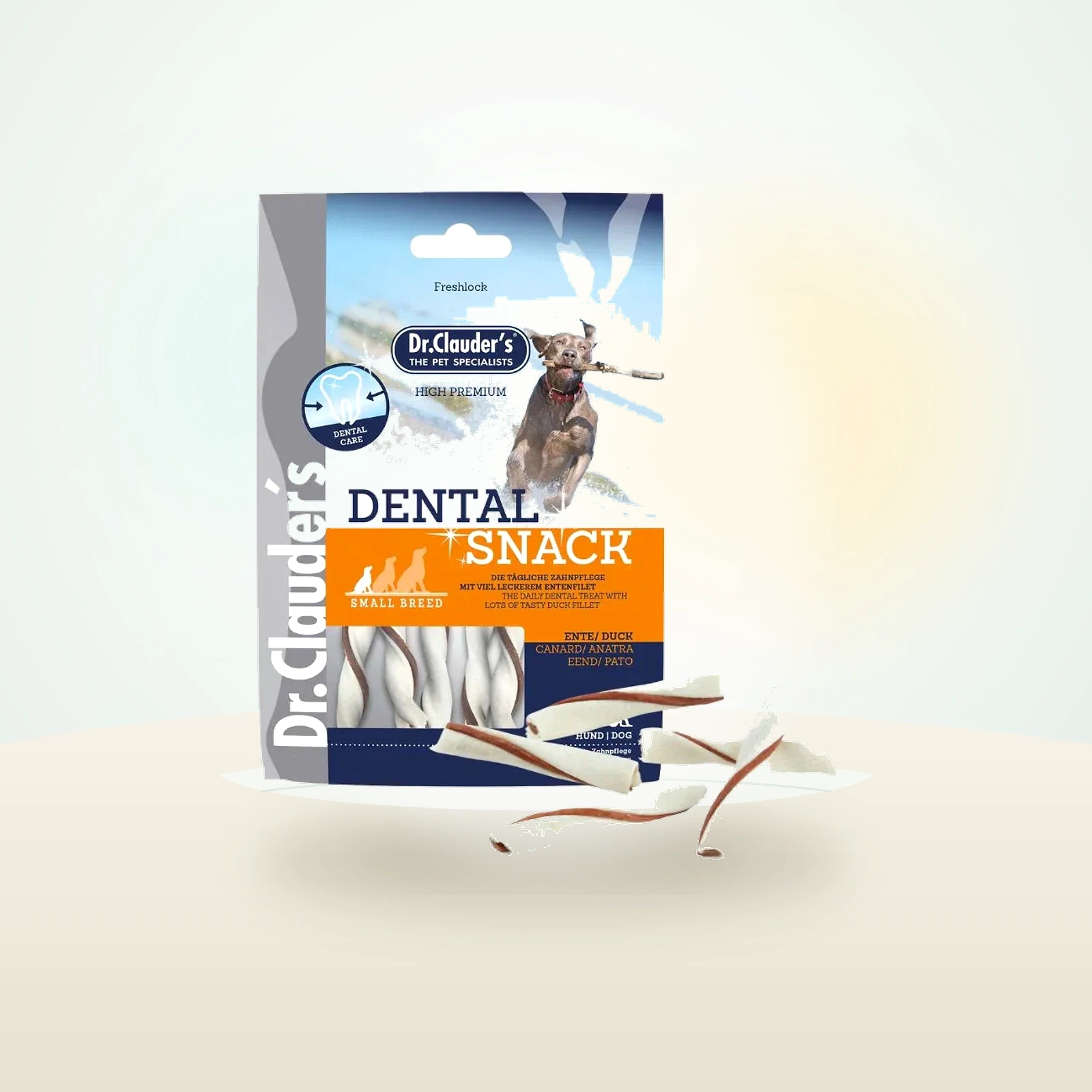 Dr.Clauder solutions for pets GmbH Dr.Clauder´s Dental Snack Ente - Small Breed