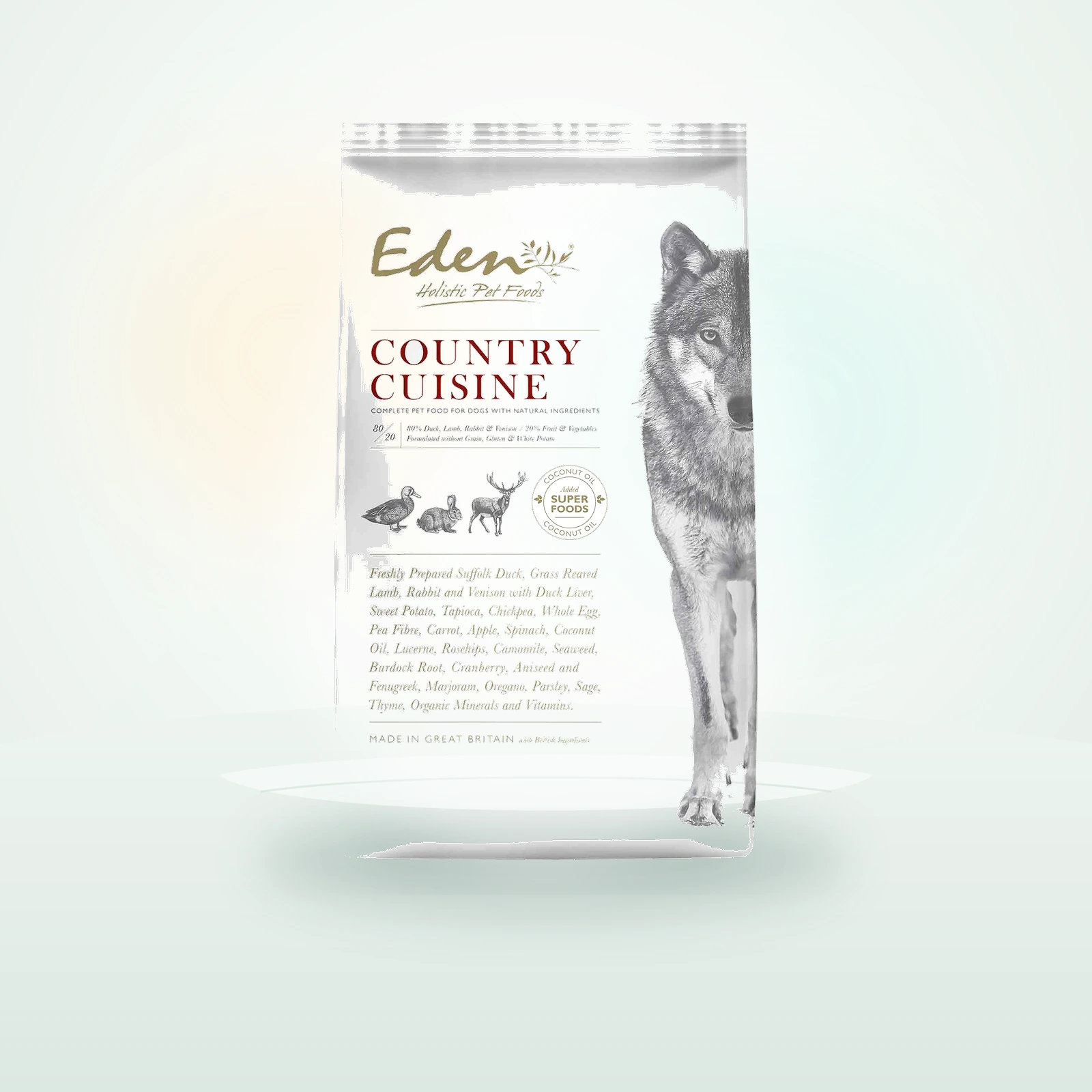 Eden 80/20 Country Cuisine Adult Dry Dog Food - Small Kibble
