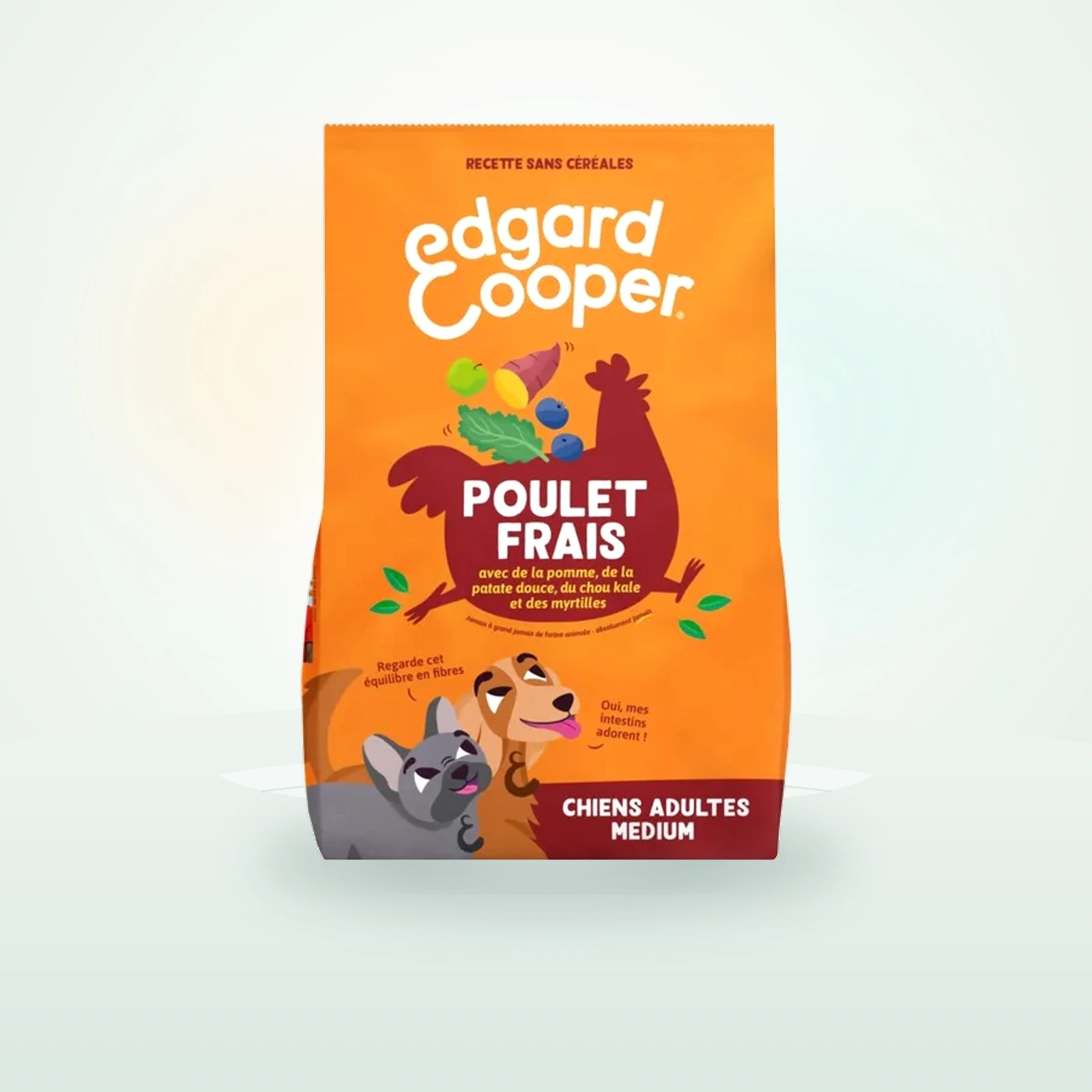Edgard & Cooper Adulte Taille Moyenne Poulet
