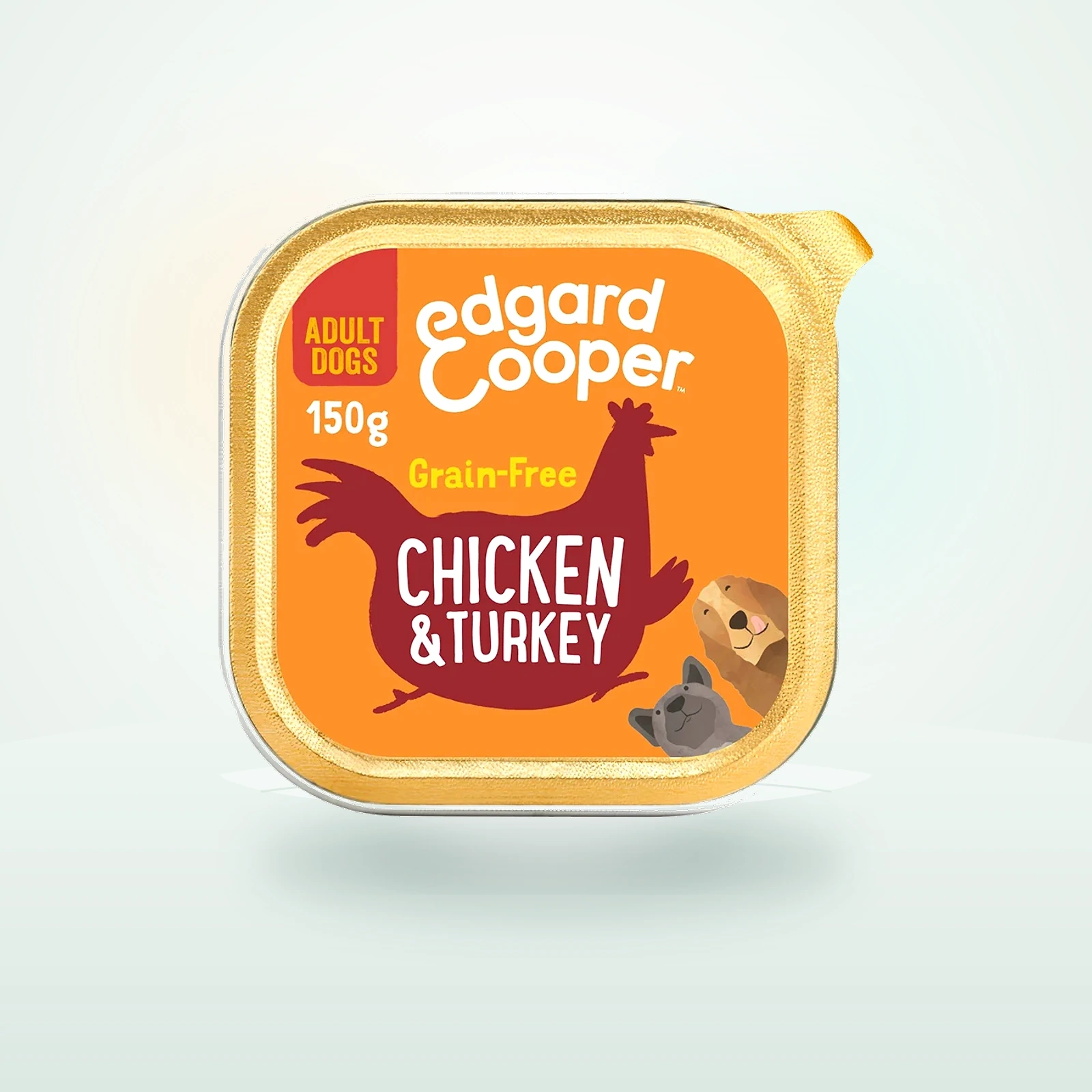 Edgard & Cooper Chicken and Turkey with Apple Adult Wet Dog Food