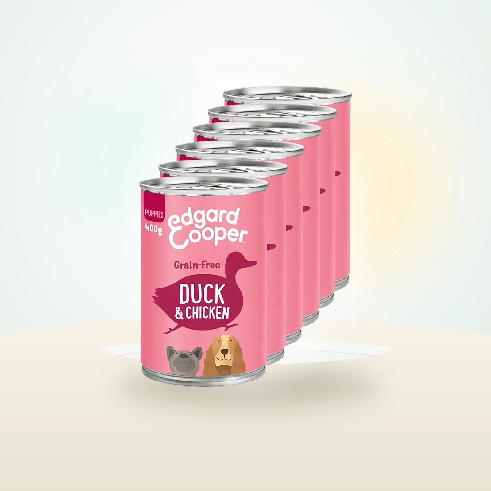 Edgard & Cooper Grain Free Complete Wet Puppy Food Duck & Chicken