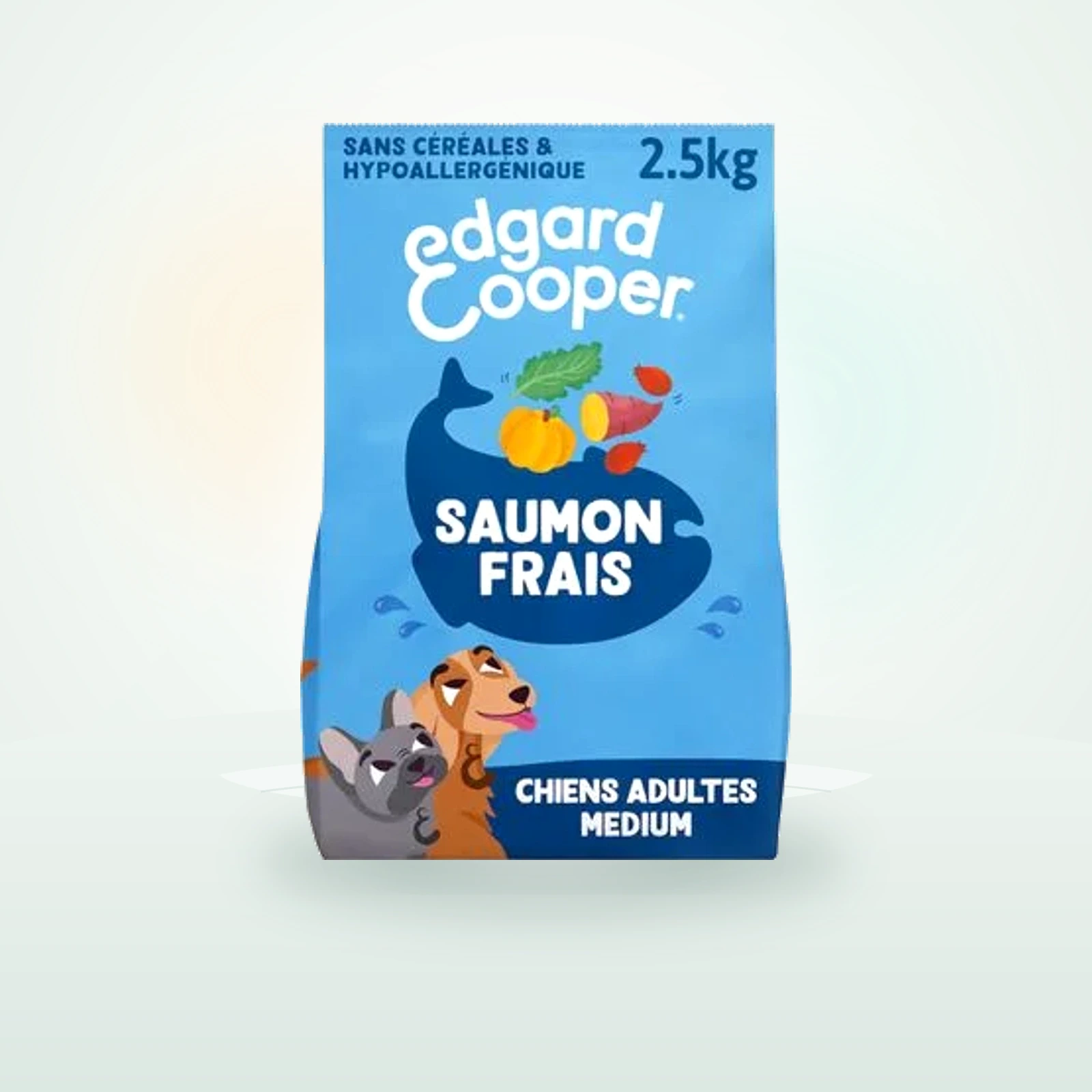 Edgard & Cooper Medium Adulte Chien Saumon sans céréales