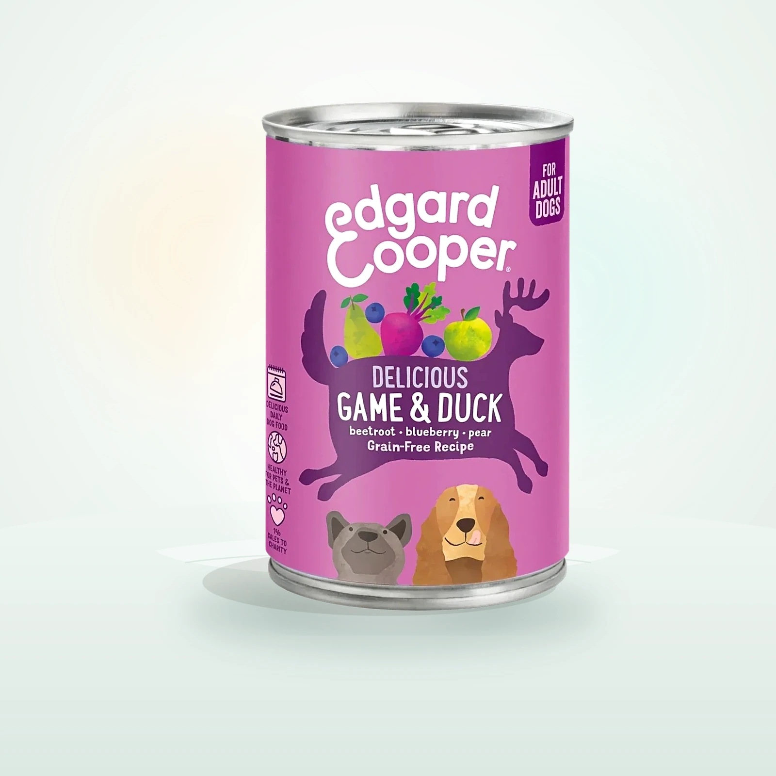 Edgard & Cooper Selvaggina & anatra - Lattina 400 g