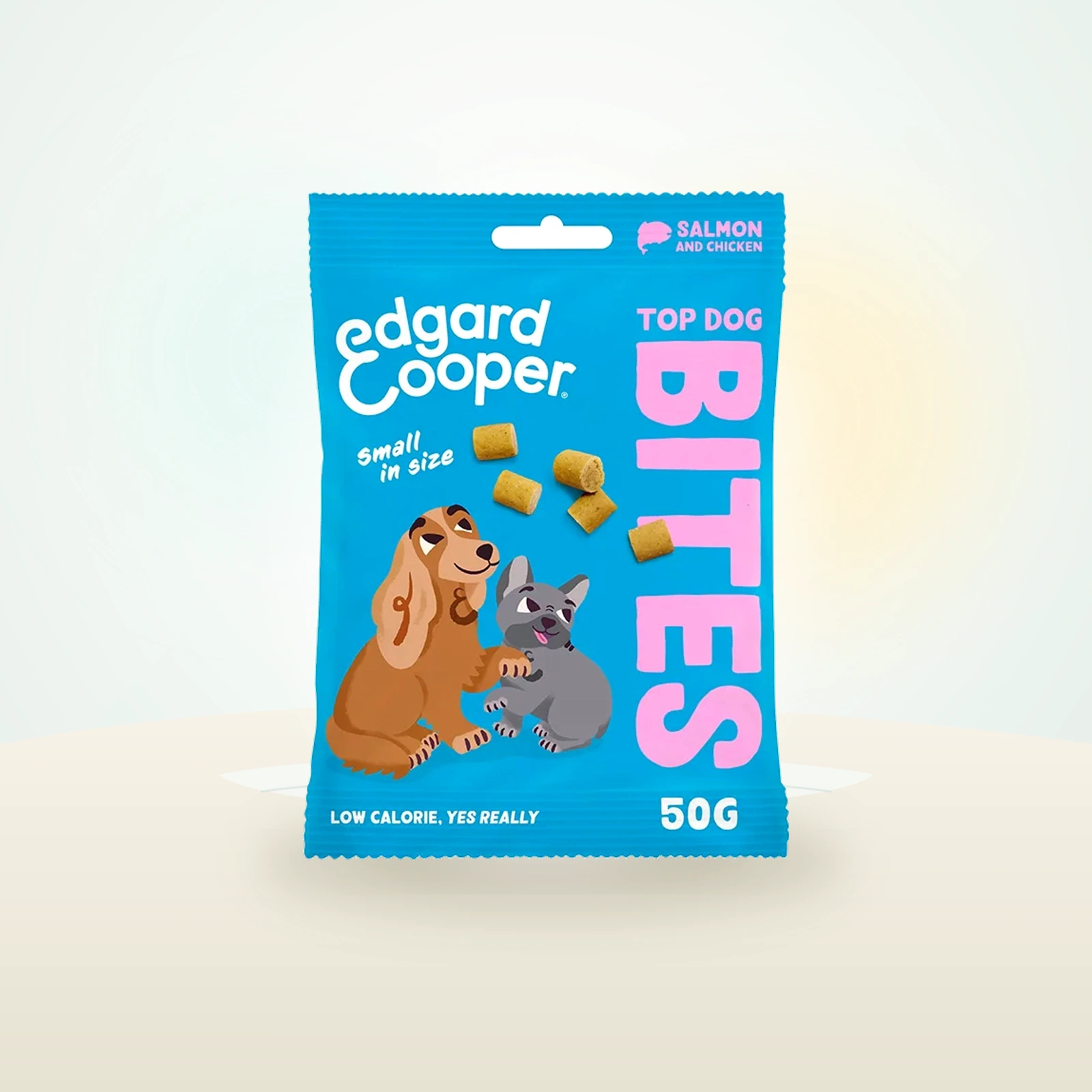Edgard & Cooper Top Dog Bites Small Salmon & Chicken Dog Treats