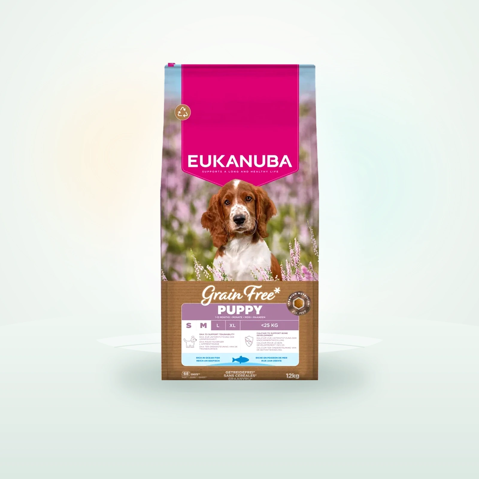 Eukanuba Dog Puppy Small/Medium Grainfree Aliment