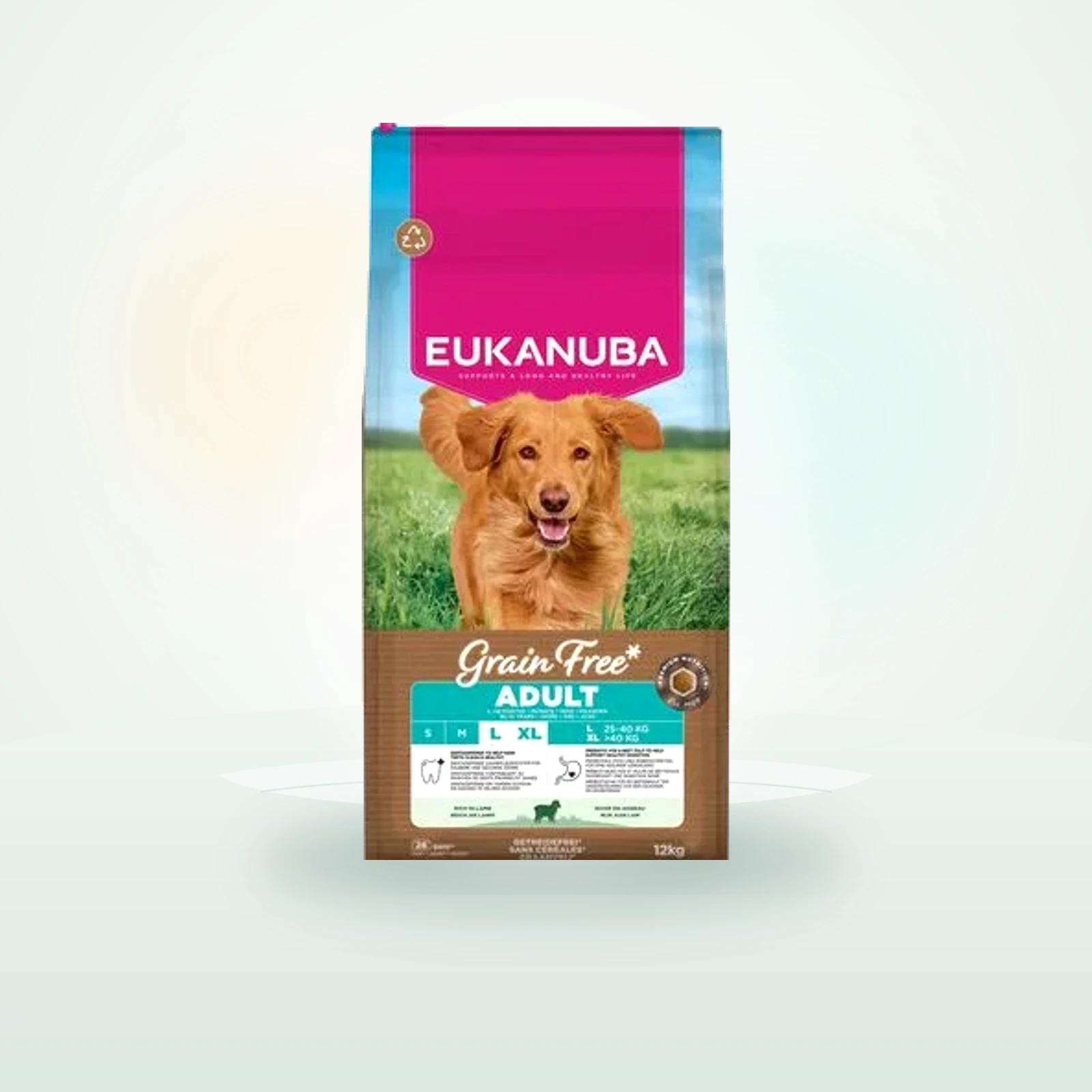 Eukanuba Grain Free Adult Large con cordero