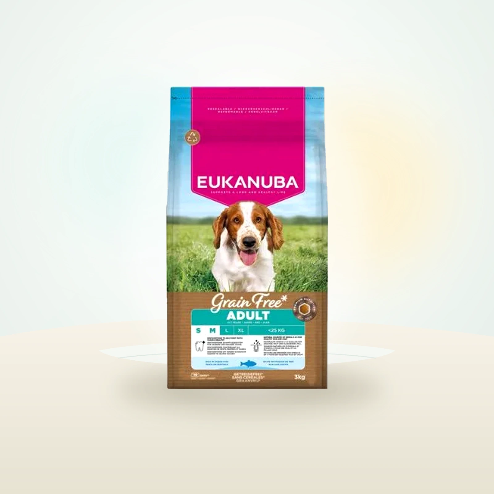 Eukanuba Grain Free Adult Small & Medium med havfisk