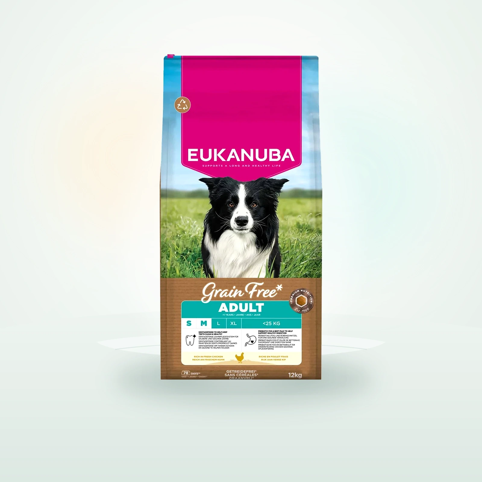 Eukanuba Grain Free Small/Medium Breed Adult Dry Dog Food - Chicken
