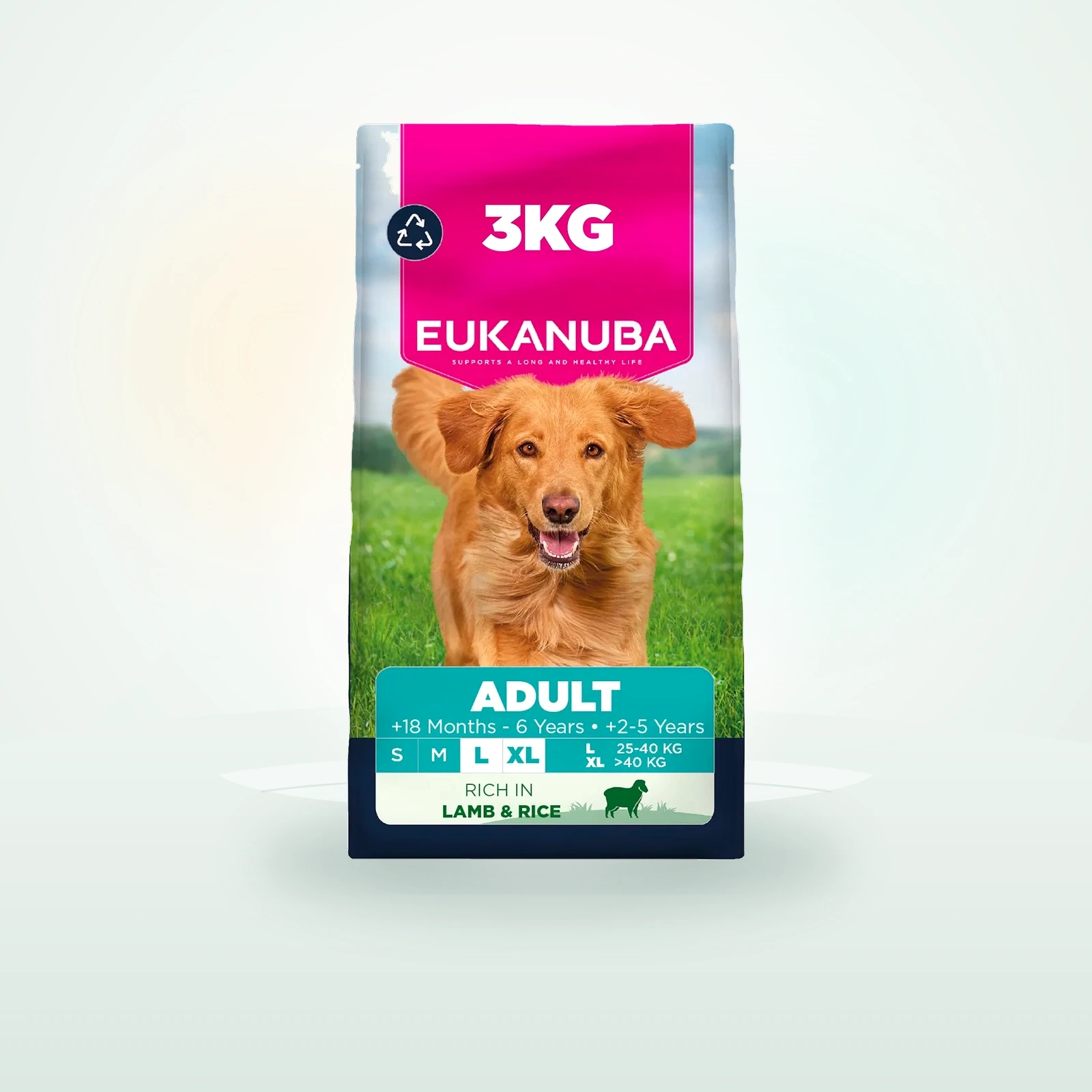 Eukanuba Large & X Large Adult Dry Dog Food Lamb & Rice