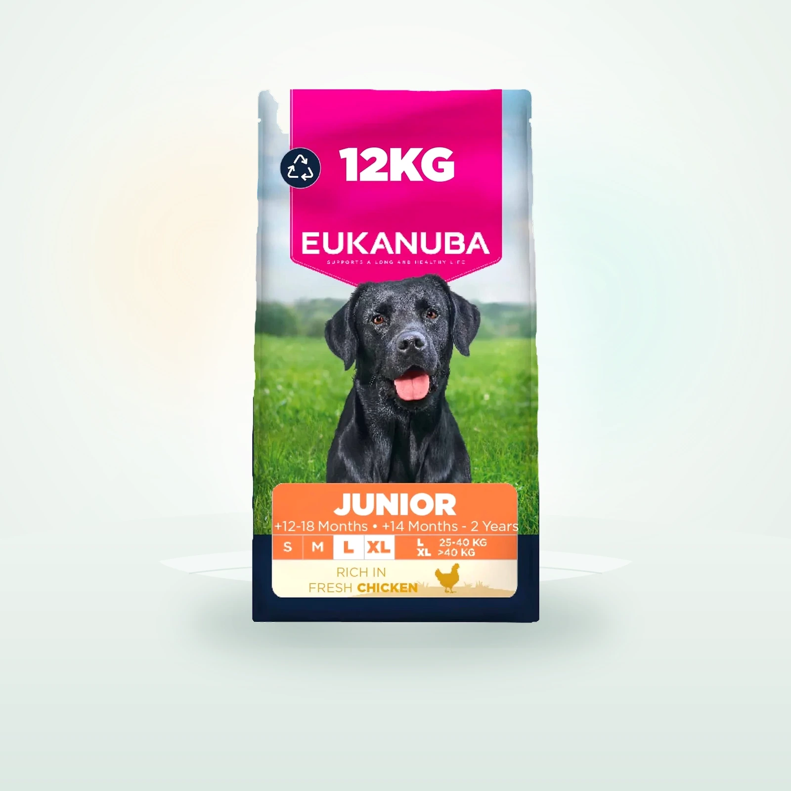Eukanuba Large Breed Junior Dry Dog Food - Chicken