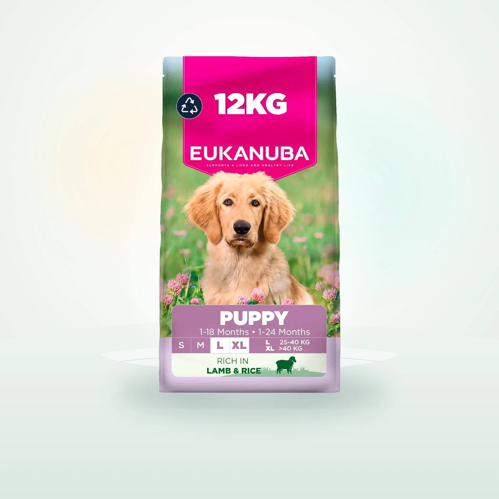 Eukanuba Large Breed Puppy Dry Dog Food - Lamb & Rice