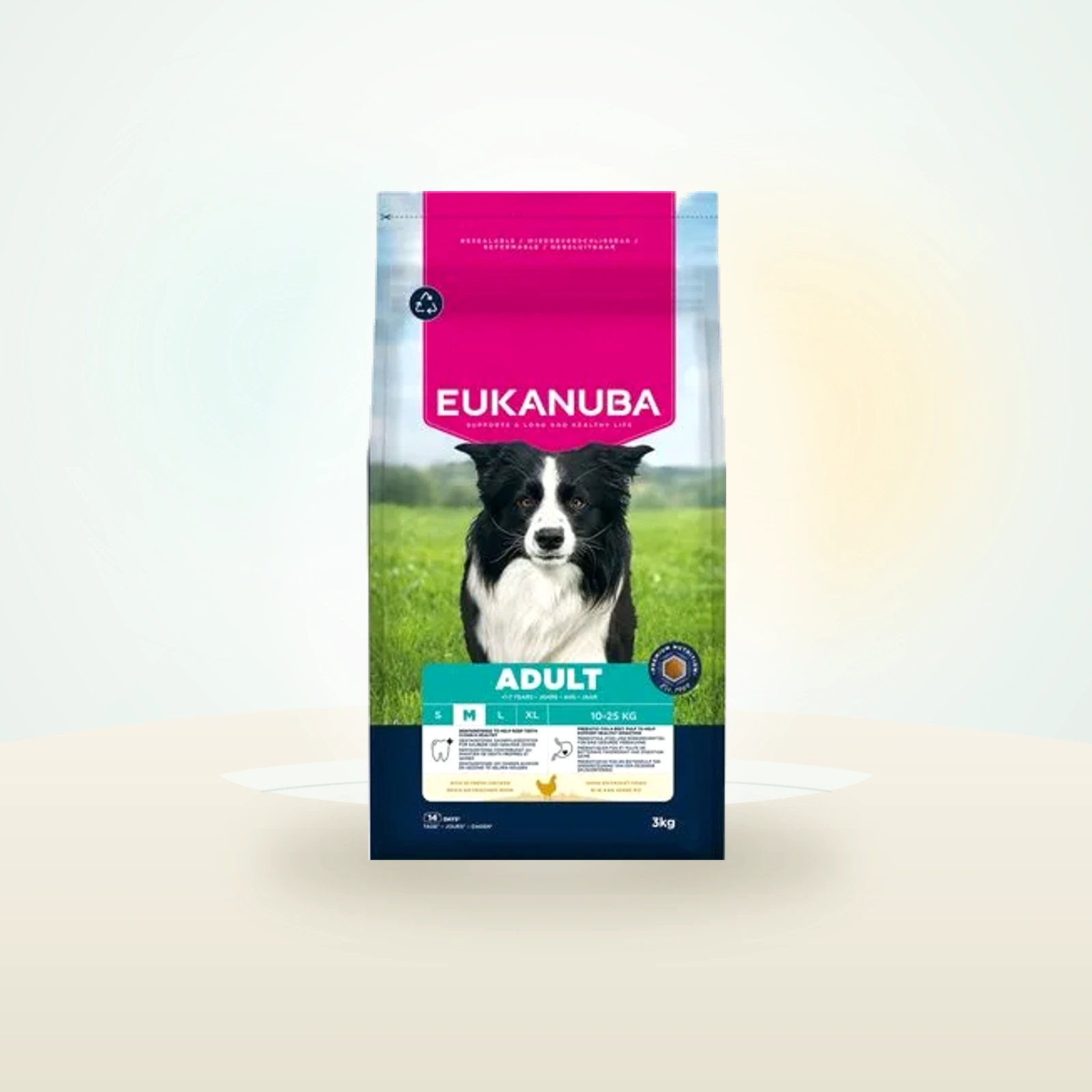 Eukanuba Premium Nutrition Adult Medium Breed Kylling