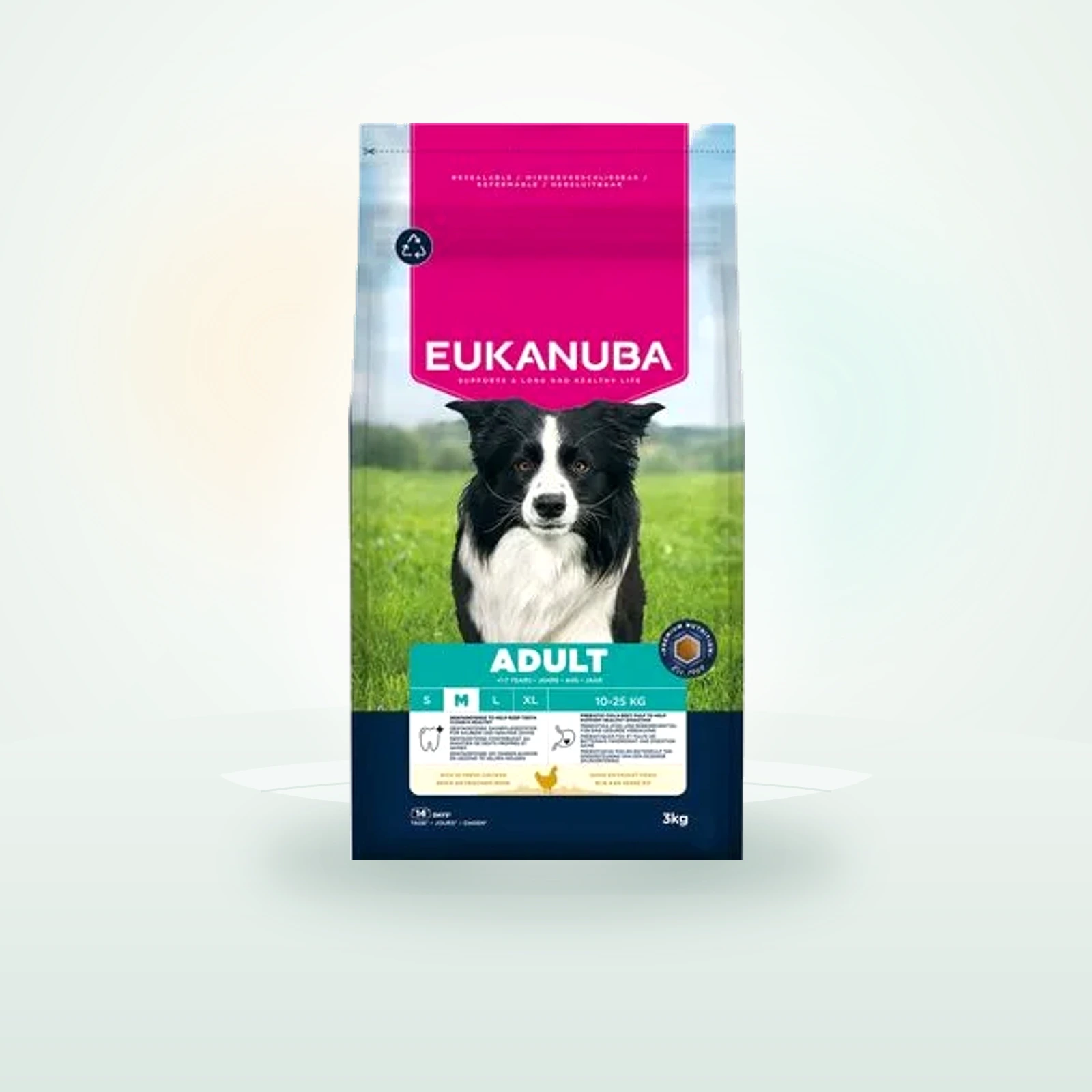 Eukanuba Premium Nutrition Adult Medium Breed poulet