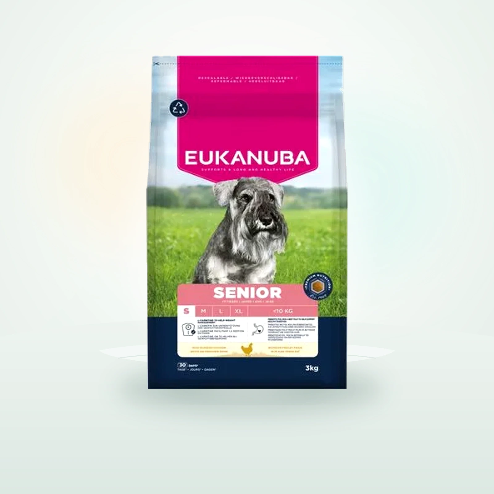 Eukanuba Premium Nutrition Senior Small Breed au poulet