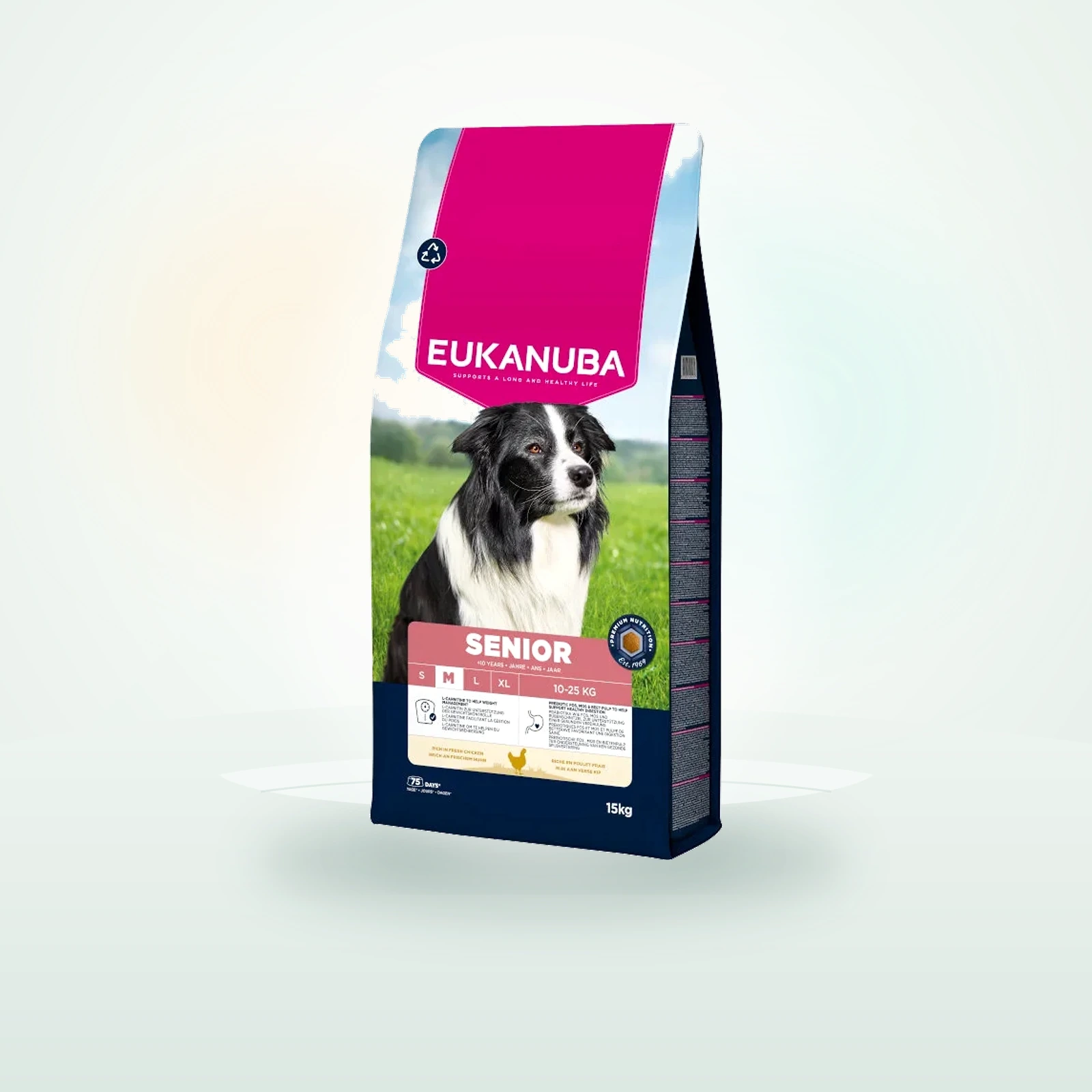 Eukanuba Senior Pienso Pollo de razas medianas