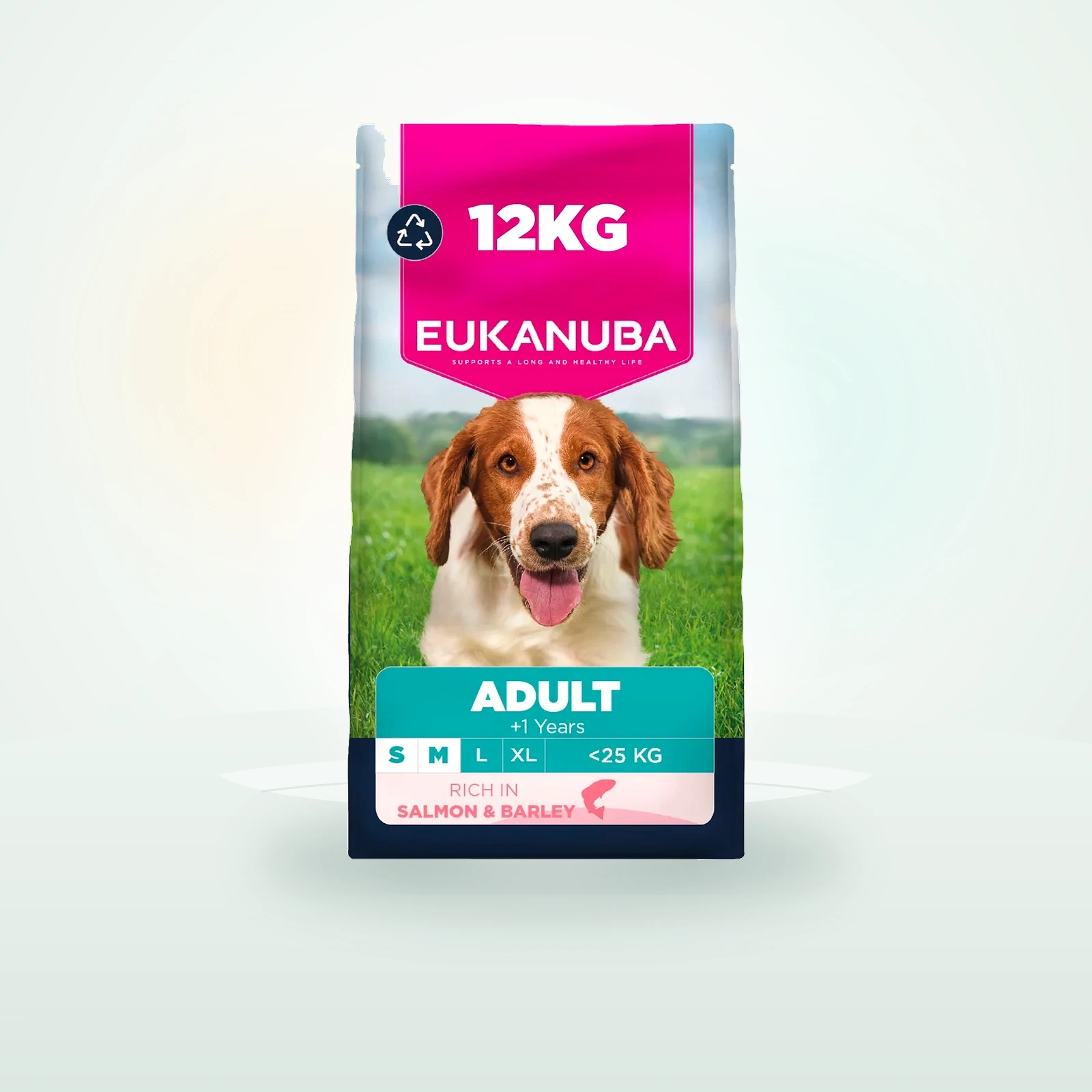 Eukanuba Small & Medium Adult Dry Dog Food Salmon & Barley