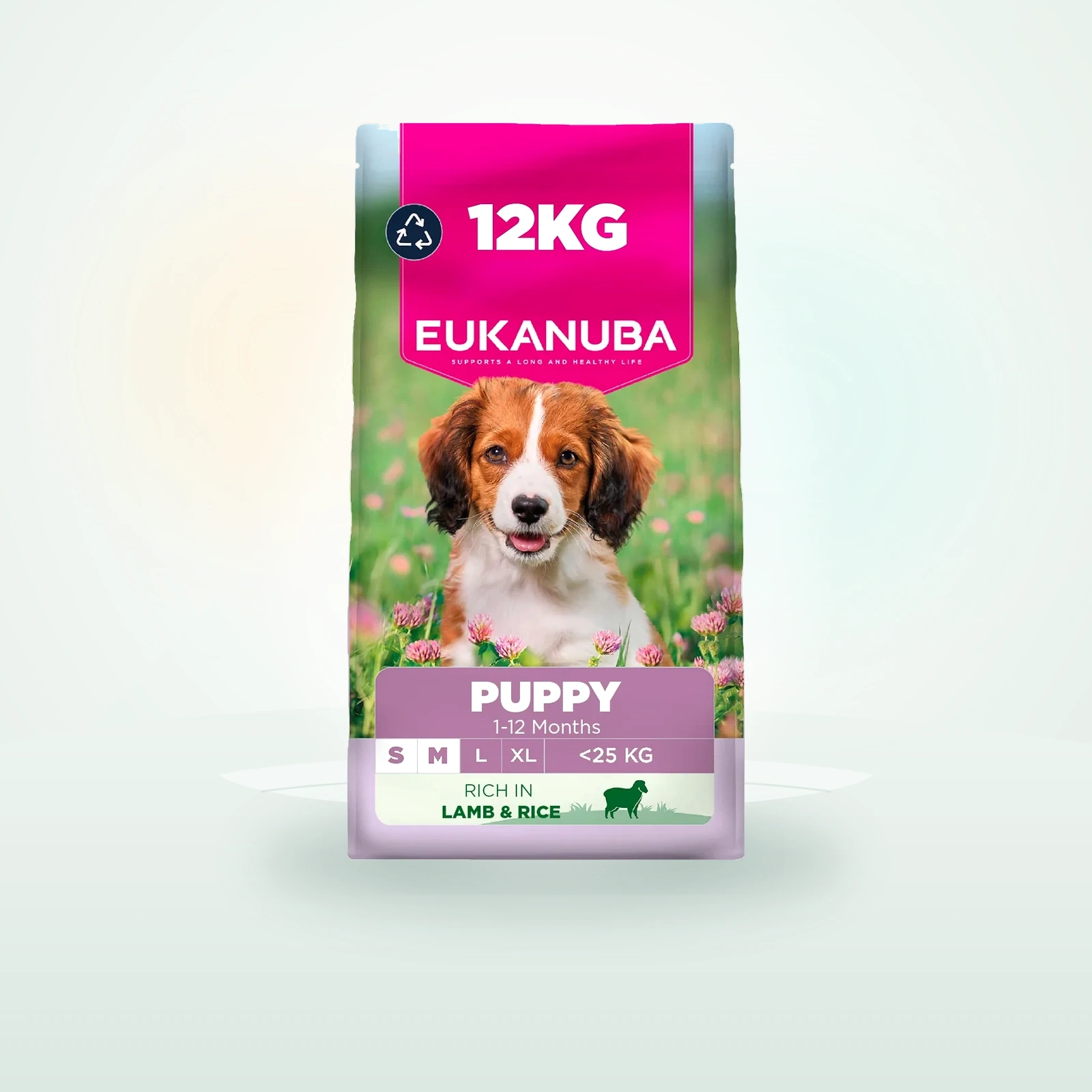 Eukanuba Small & Medium Puppy Dry Dog Food Lamb & Rice