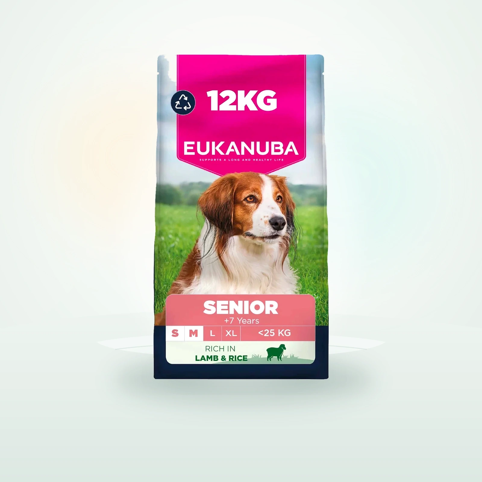 Eukanuba Small/Medium Breed Senior Dry Dog Food Lamb & Rice